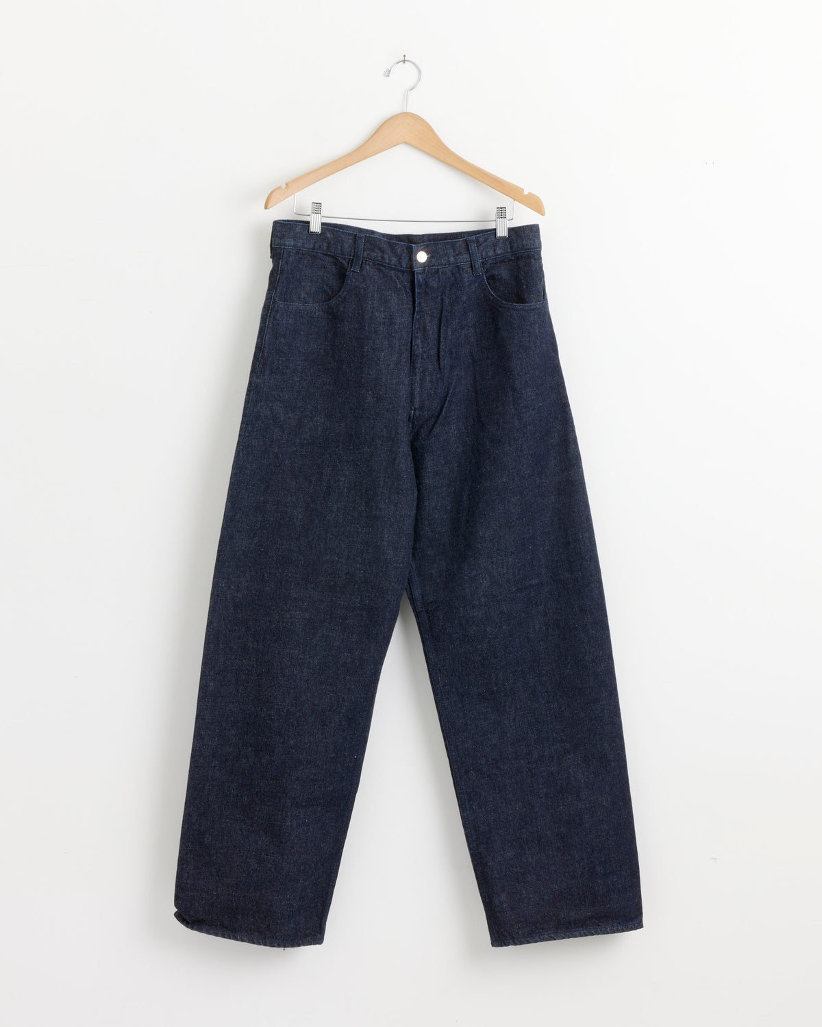 4 Pocket Wide Cut Trouser in Indigo - Indigo / 32 (288670)