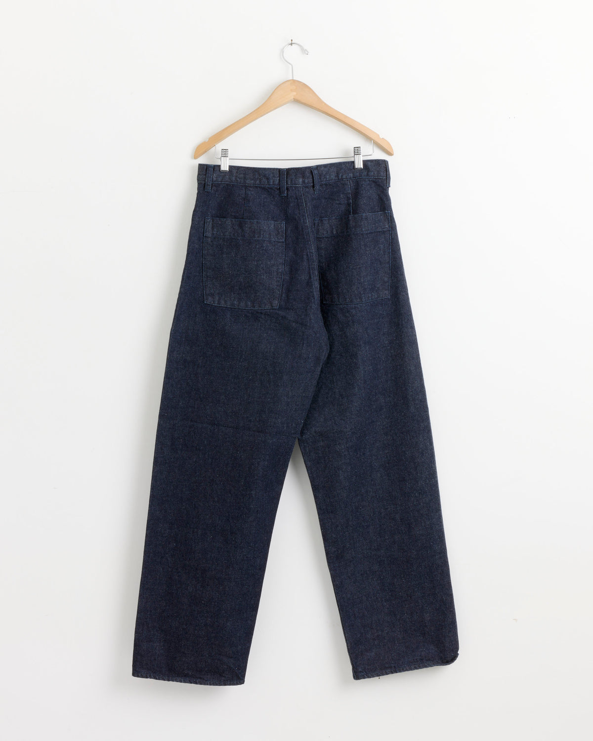 4 Pocket Wide Cut Trouser in Indigo - Indigo / 32 (288670)
