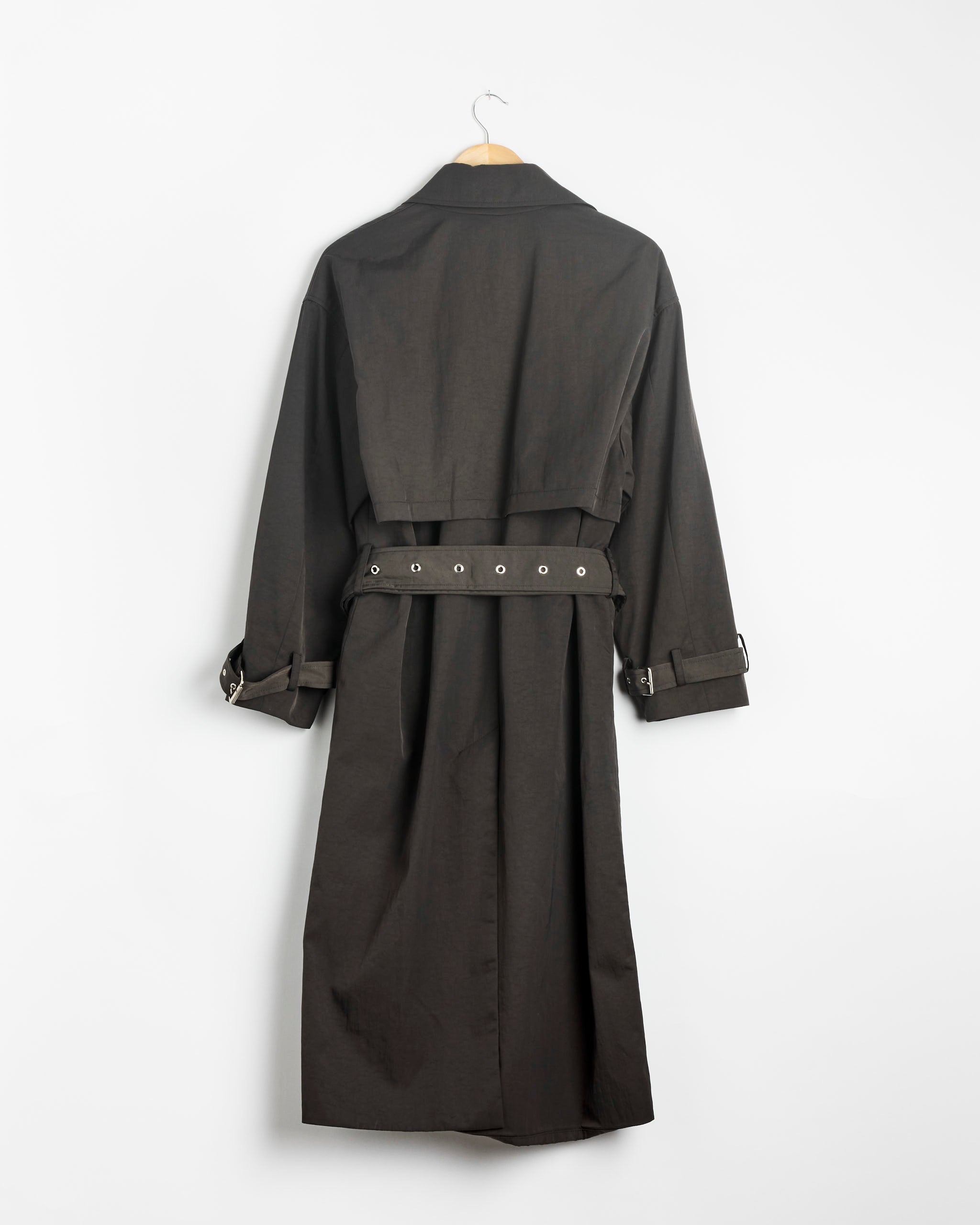 NOMIA Oversized Trench Coat - Charcoal / XS/S (288693)