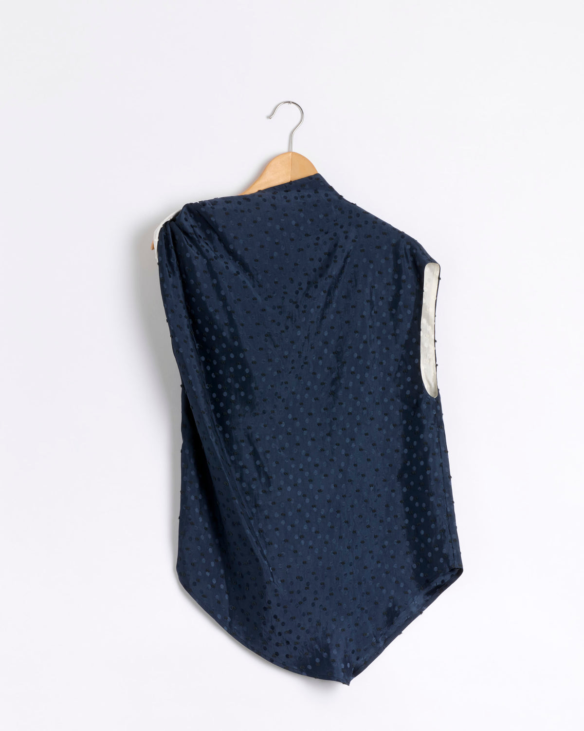 NOMIA Twist Shoulder Top - Midnight/White / 4 (288700)
