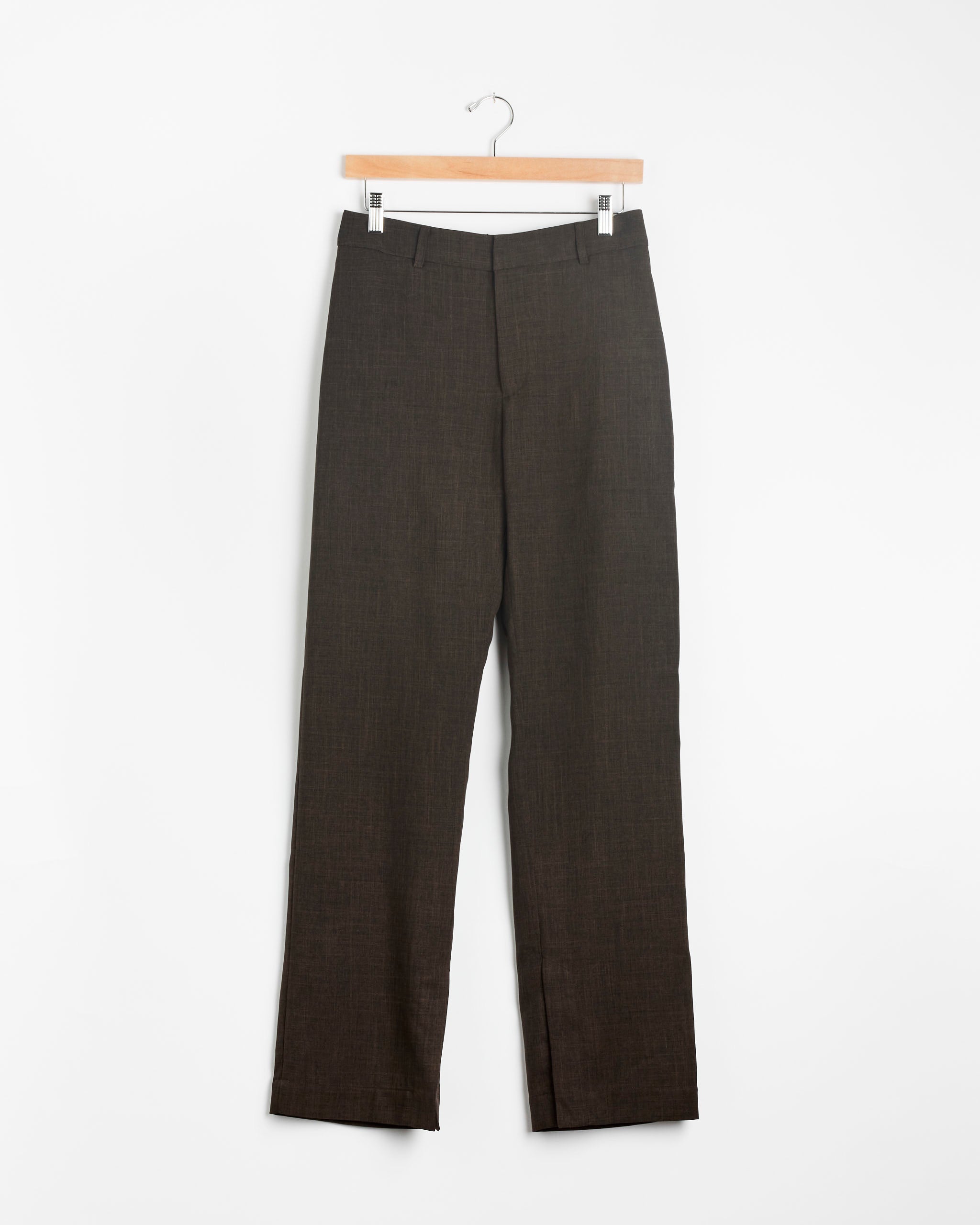 NOMIA Slit Hem Trouser - Earth / 4 (288716)