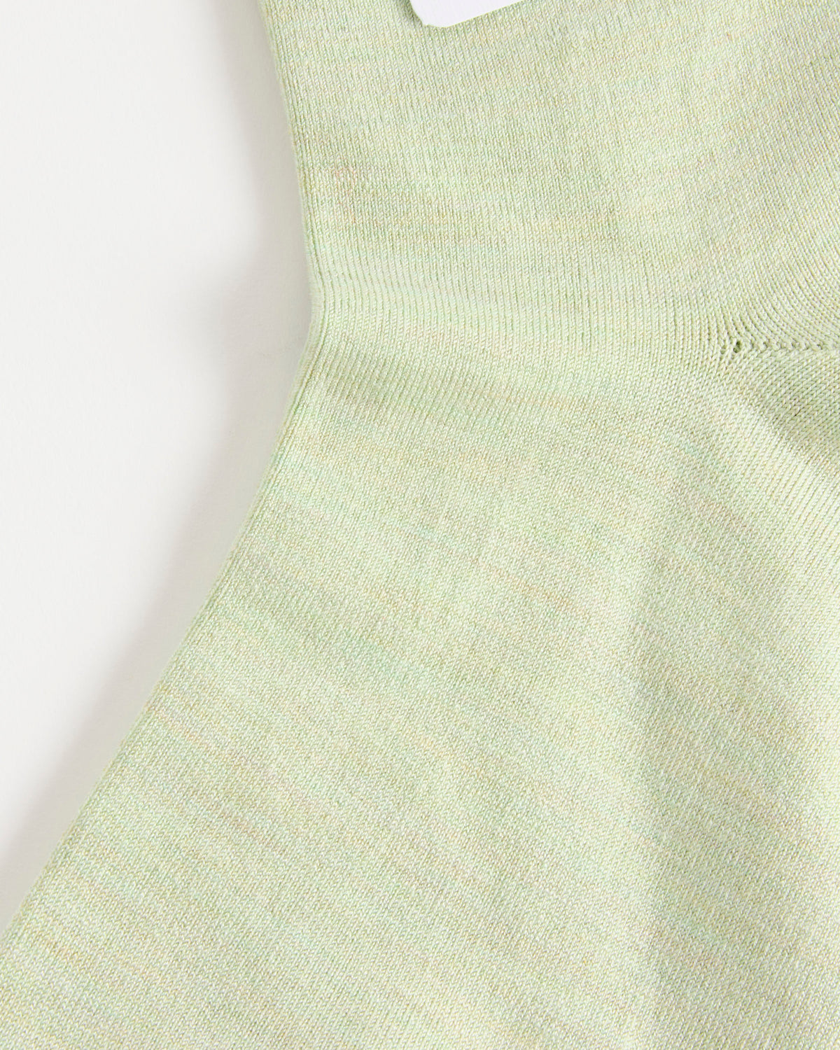 Hansel From Basel Kinu Silk Short Crew, Mint - Mint / OS (288775)