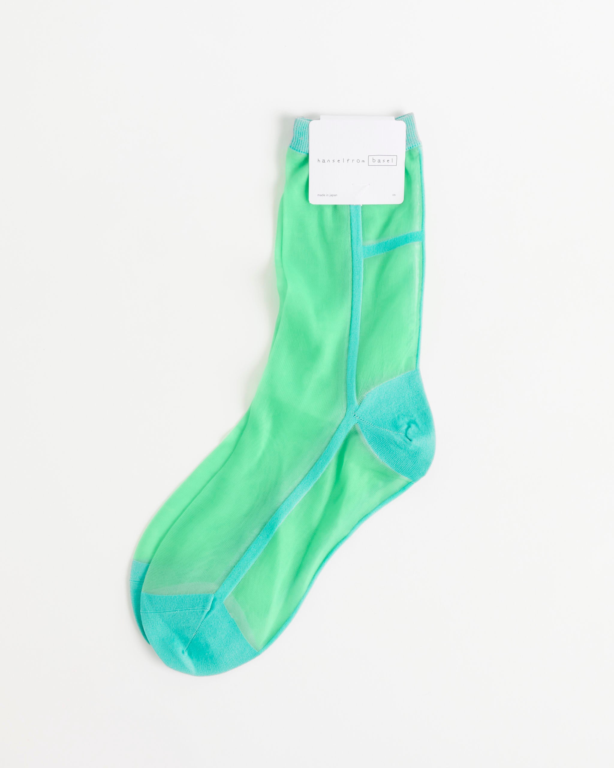 Hansel From Basel Bojagi Sheer Crew, Sea Green - Sea Green / OS (288779)
