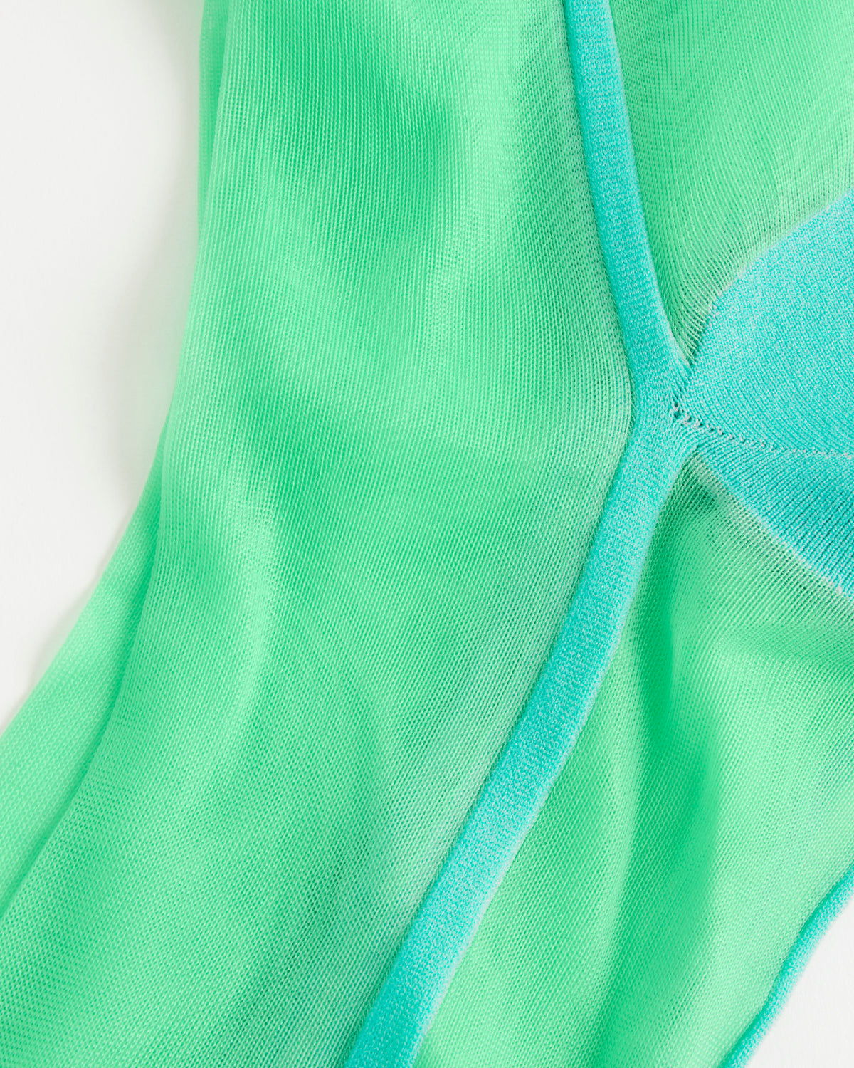 Hansel From Basel Bojagi Sheer Crew, Sea Green - Sea Green / OS (288779)