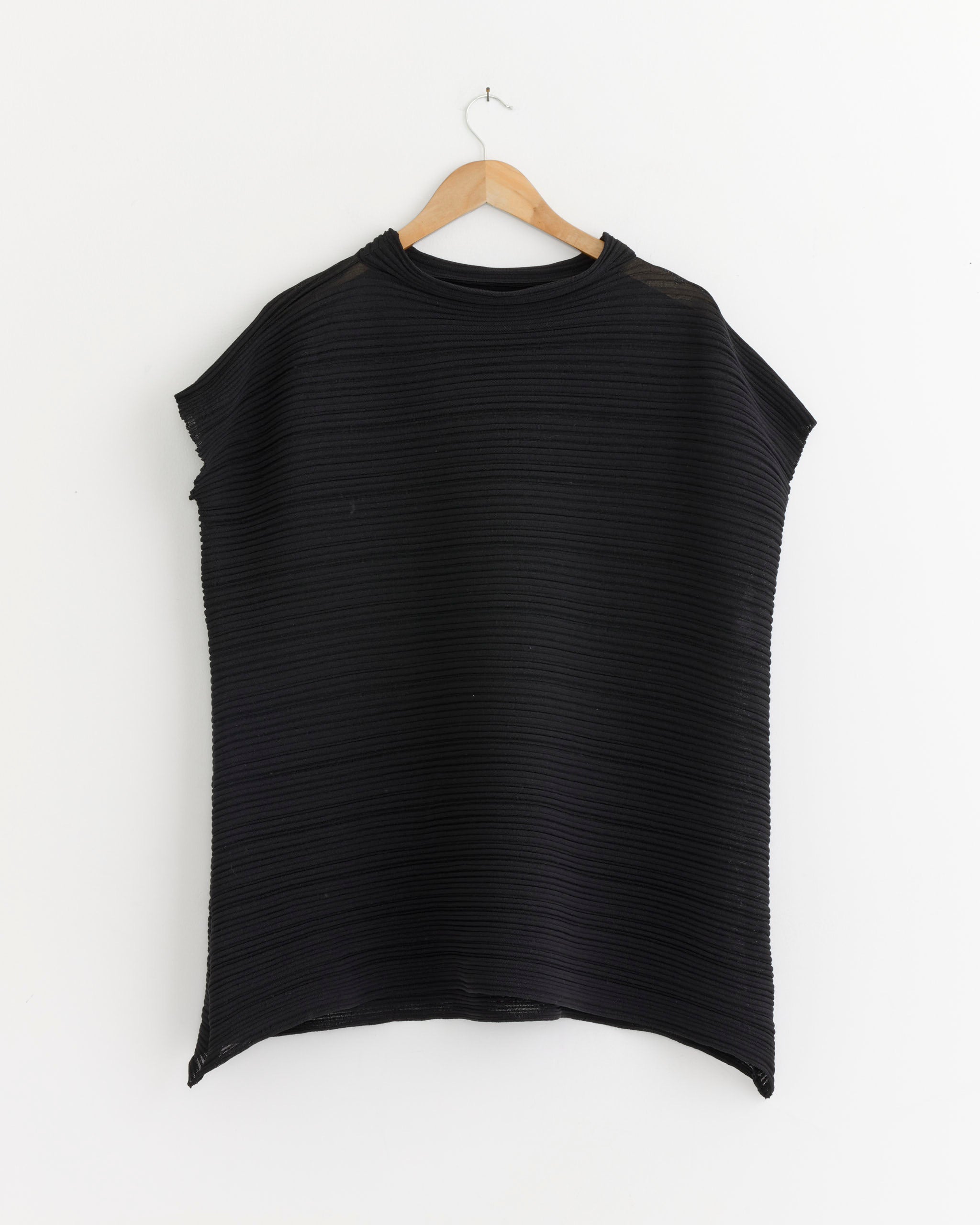 PLEATS PLEASE ISSEY MIYAKE KT782 Paper Bounce Knit - Black / OS (288938)
