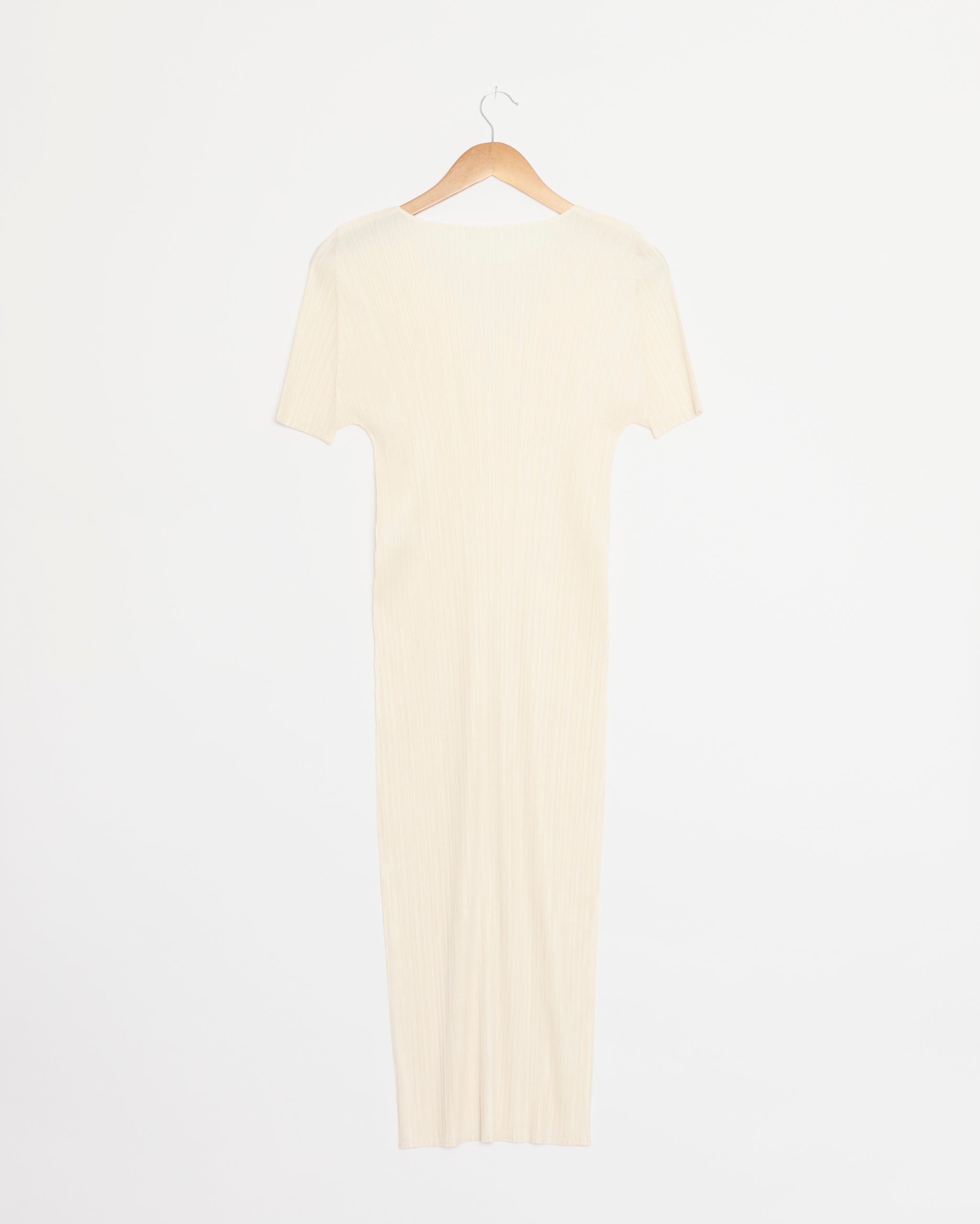 PLEATS PLEASE ISSEY MIYAKE JH126 MC Aug Dress - Off White / 3 (288943)