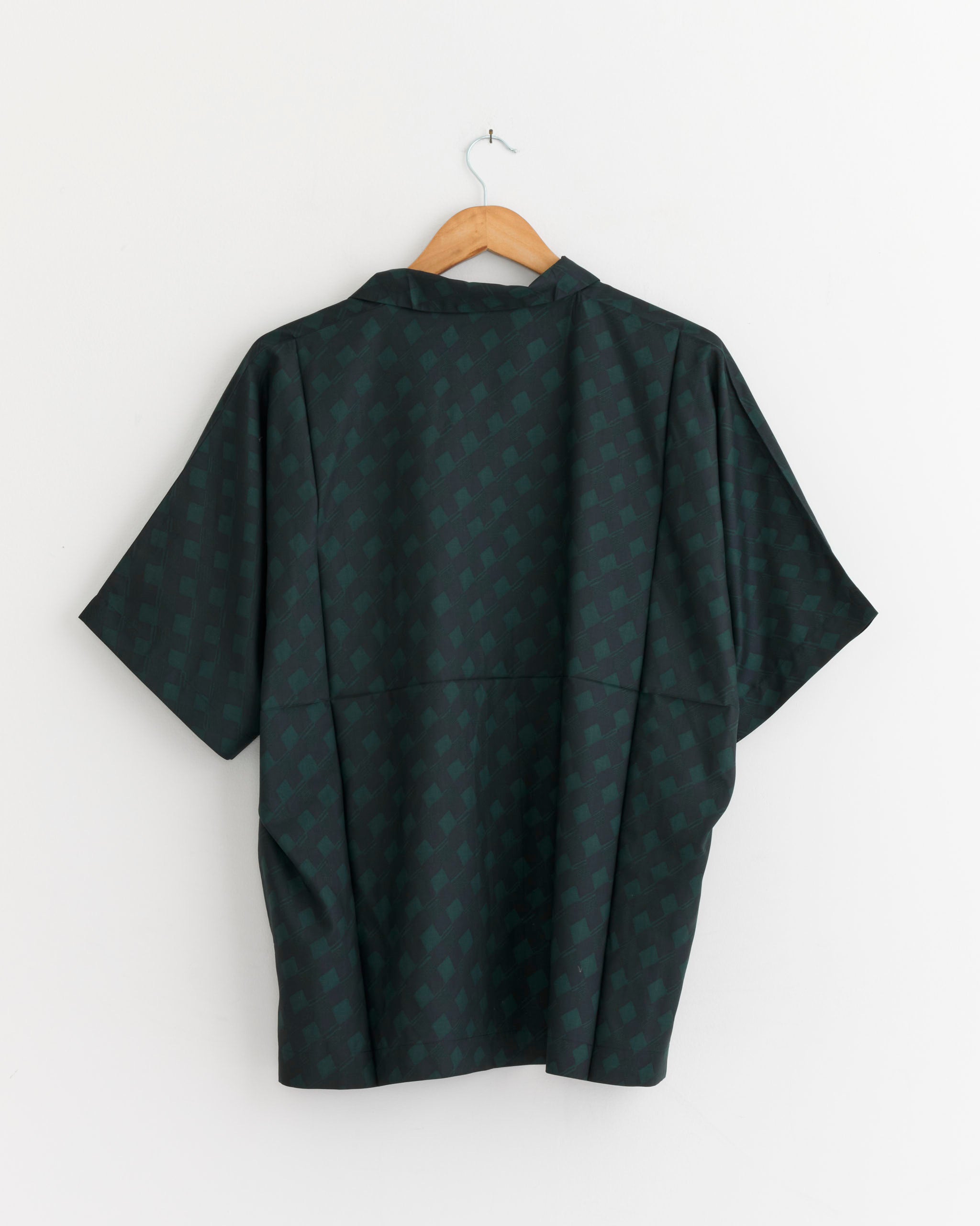 IM MENS ISSEY MIYAKE FJ055 Tie Pattern Shirt - Navy / 3 (288985)