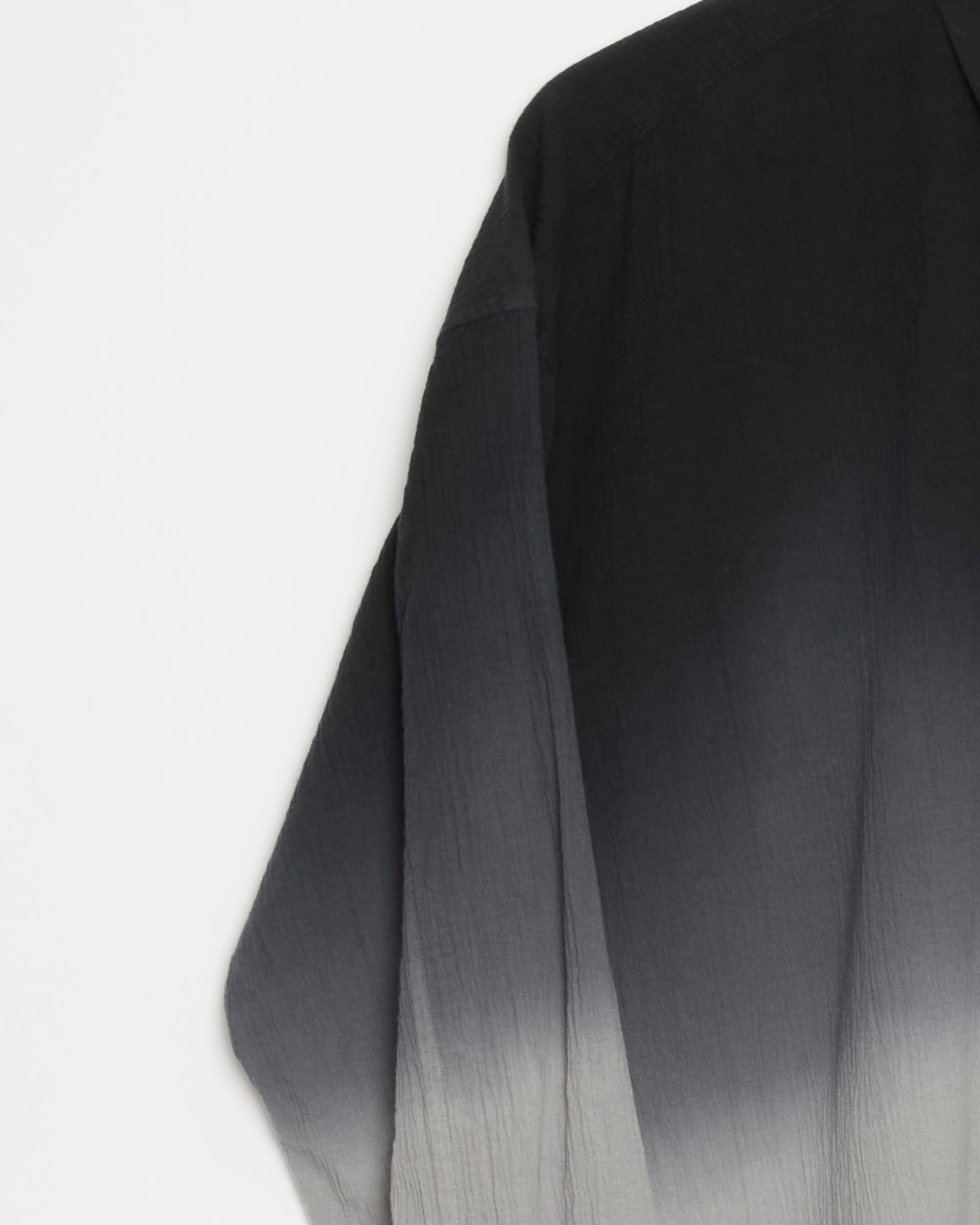 IM MENS ISSEY MIYAKE FJ120 Drip Shirt - Black / 2 (288993)
