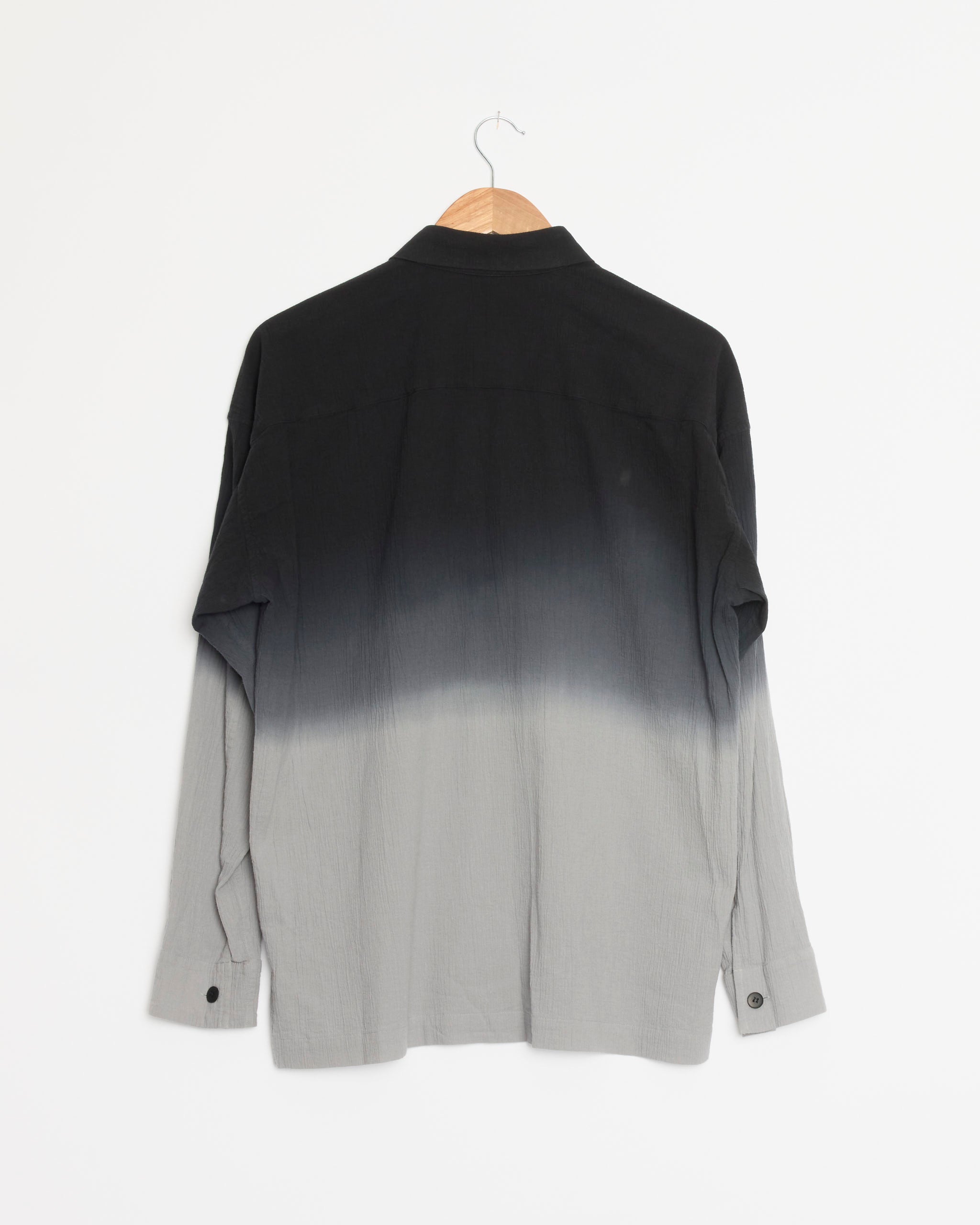 IM MENS ISSEY MIYAKE FJ120 Drip Shirt - Black / 2 (288993)