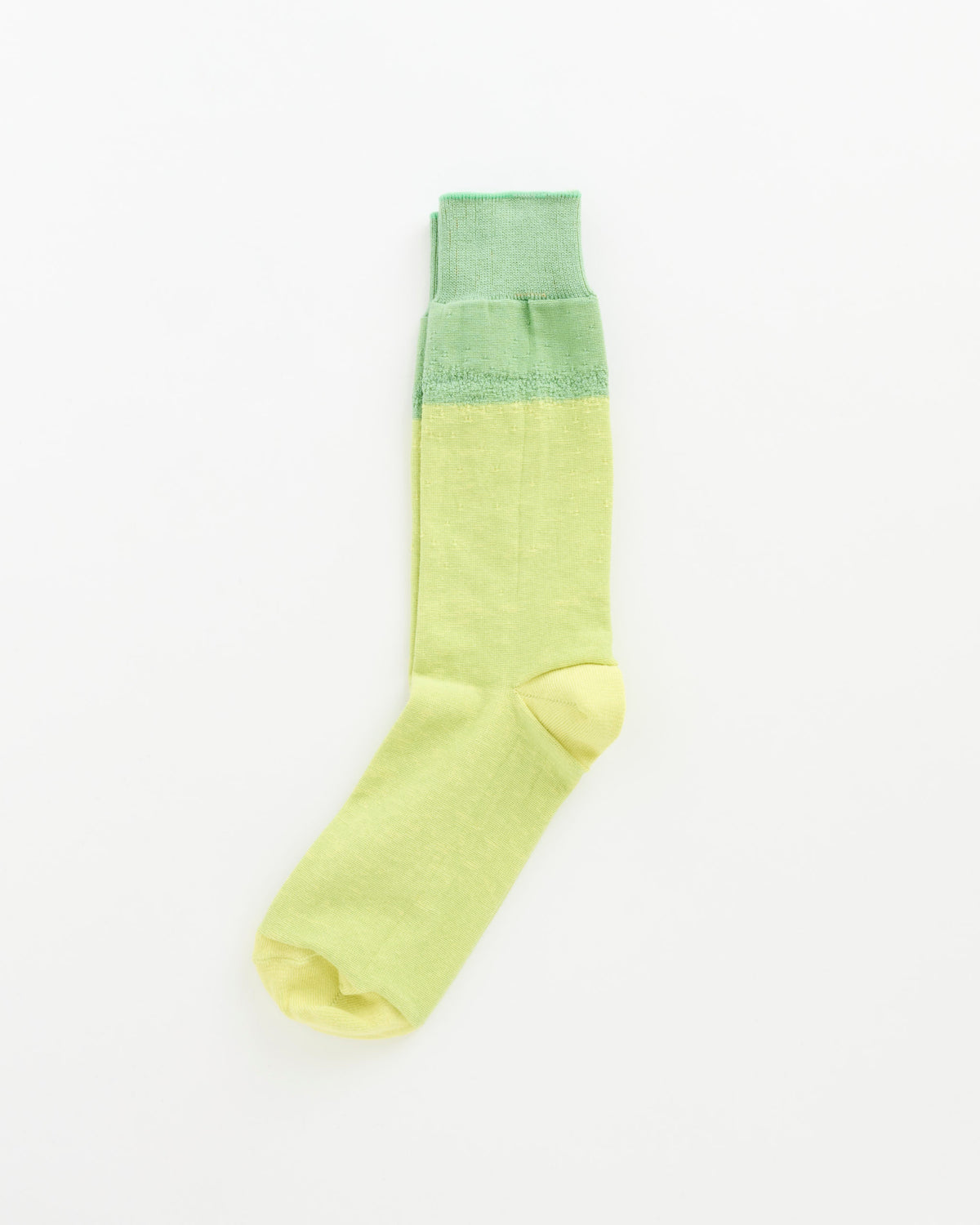 IM MENS ISSEY MIYAKE AI489 Gradation Socks, Green - Green / OS (289005)