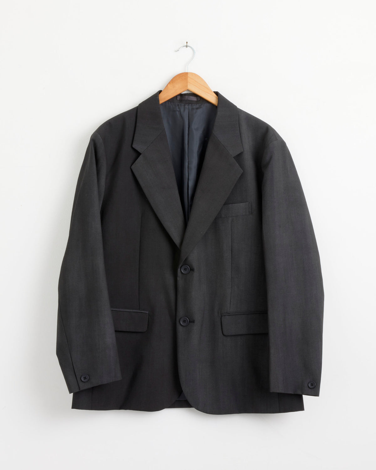 IM MENS ISSEY MIYAKE FD212 Gradation Wool Blazer - Black / 2 (289009)