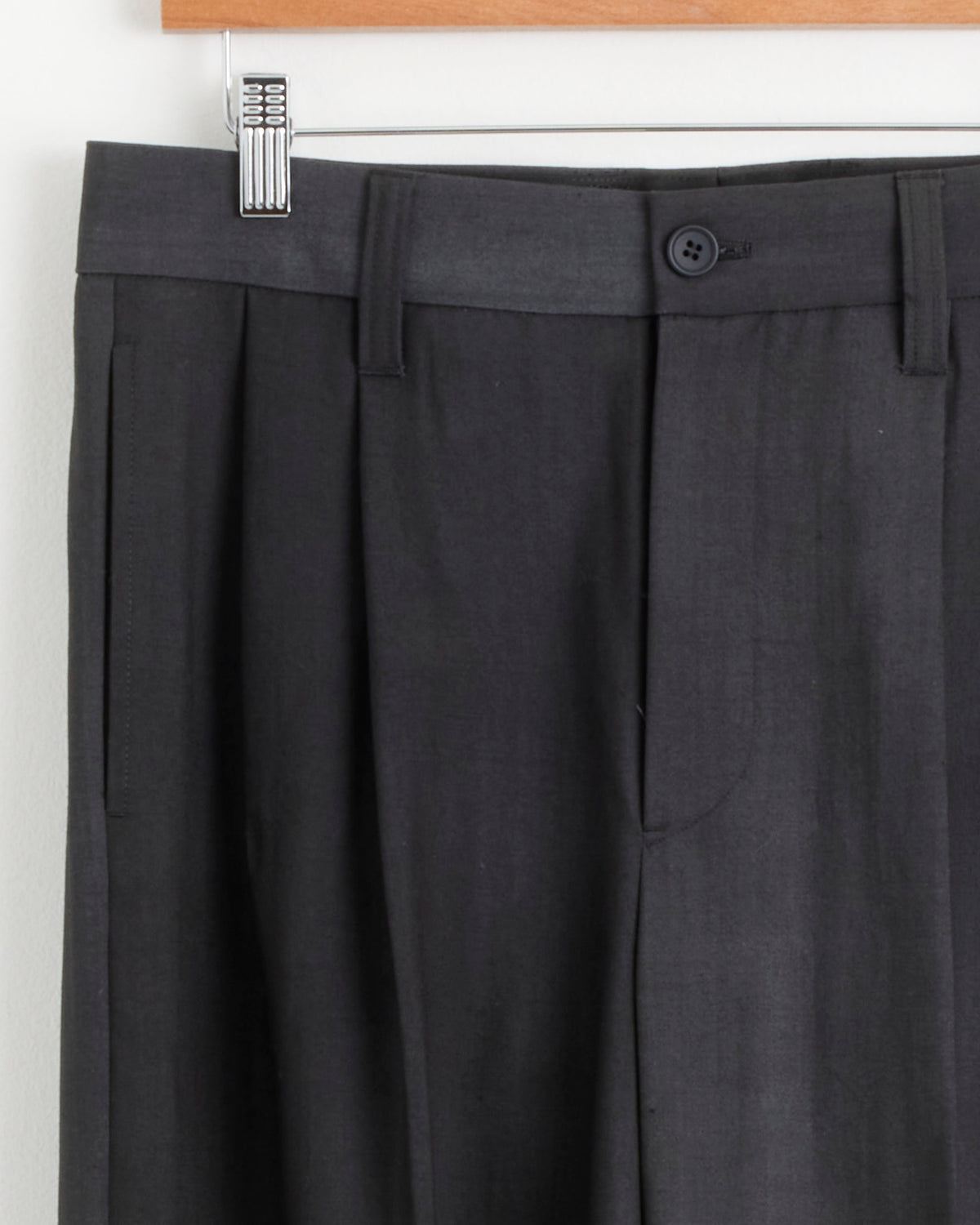 IM MENS ISSEY MIYAKE FF214 Gradation Wool Pant - Black / 3 (289016)