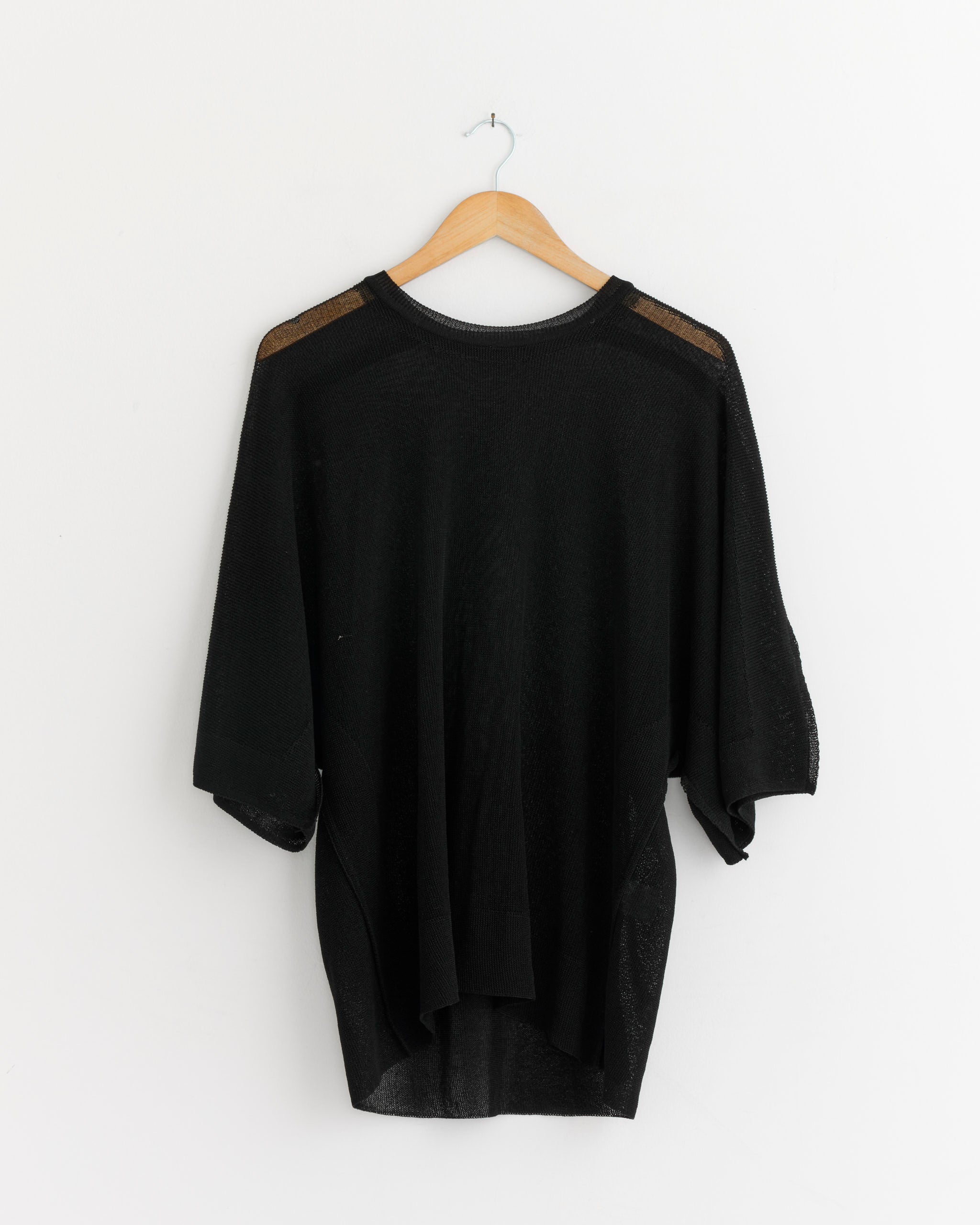 HOMME PLISSE ISSEY MIYAKE KK260 Washi Framework T-Shirt - Black / OS (289041)