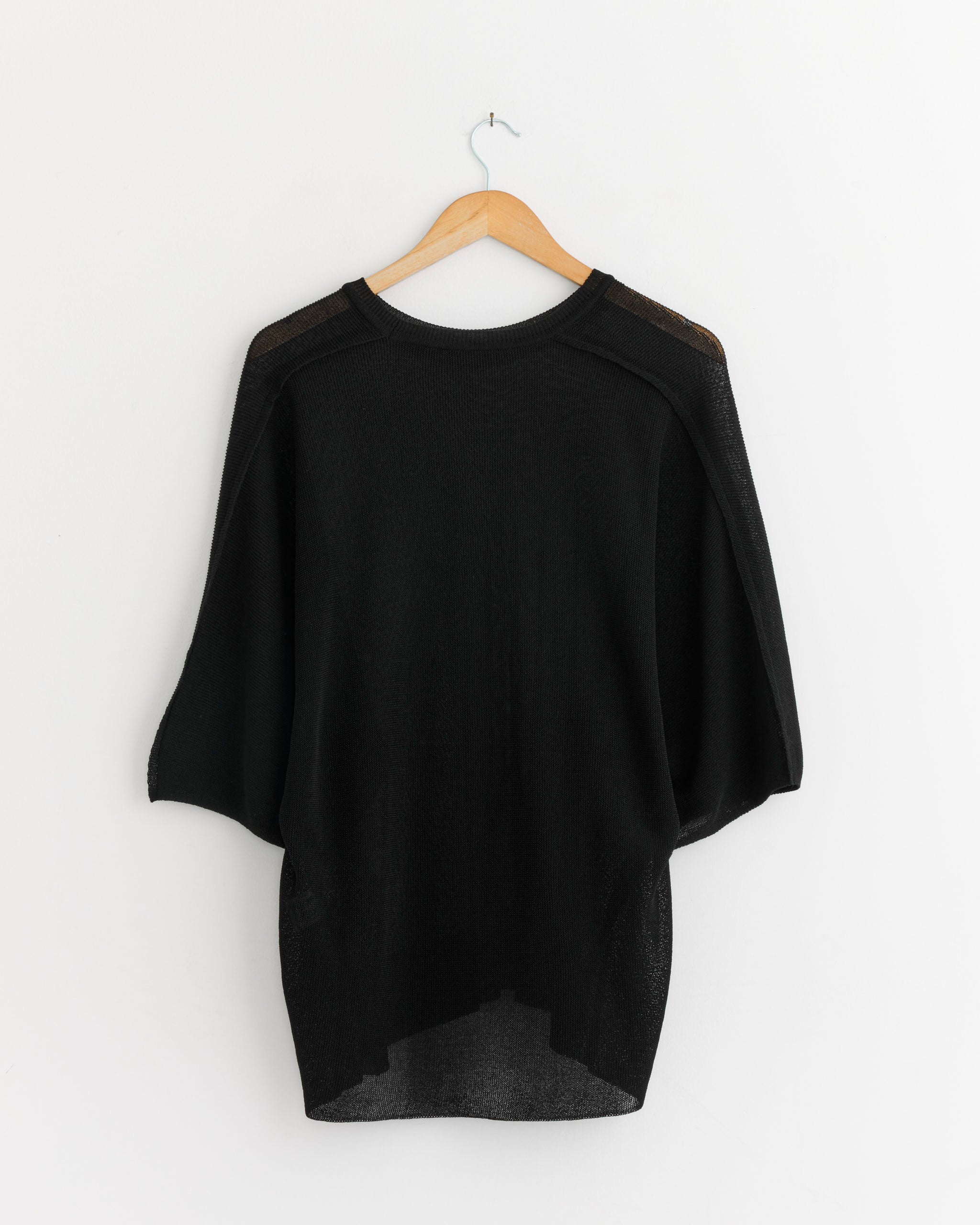 HOMME PLISSE ISSEY MIYAKE KK260 Washi Framework T-Shirt - Black / OS (289041)