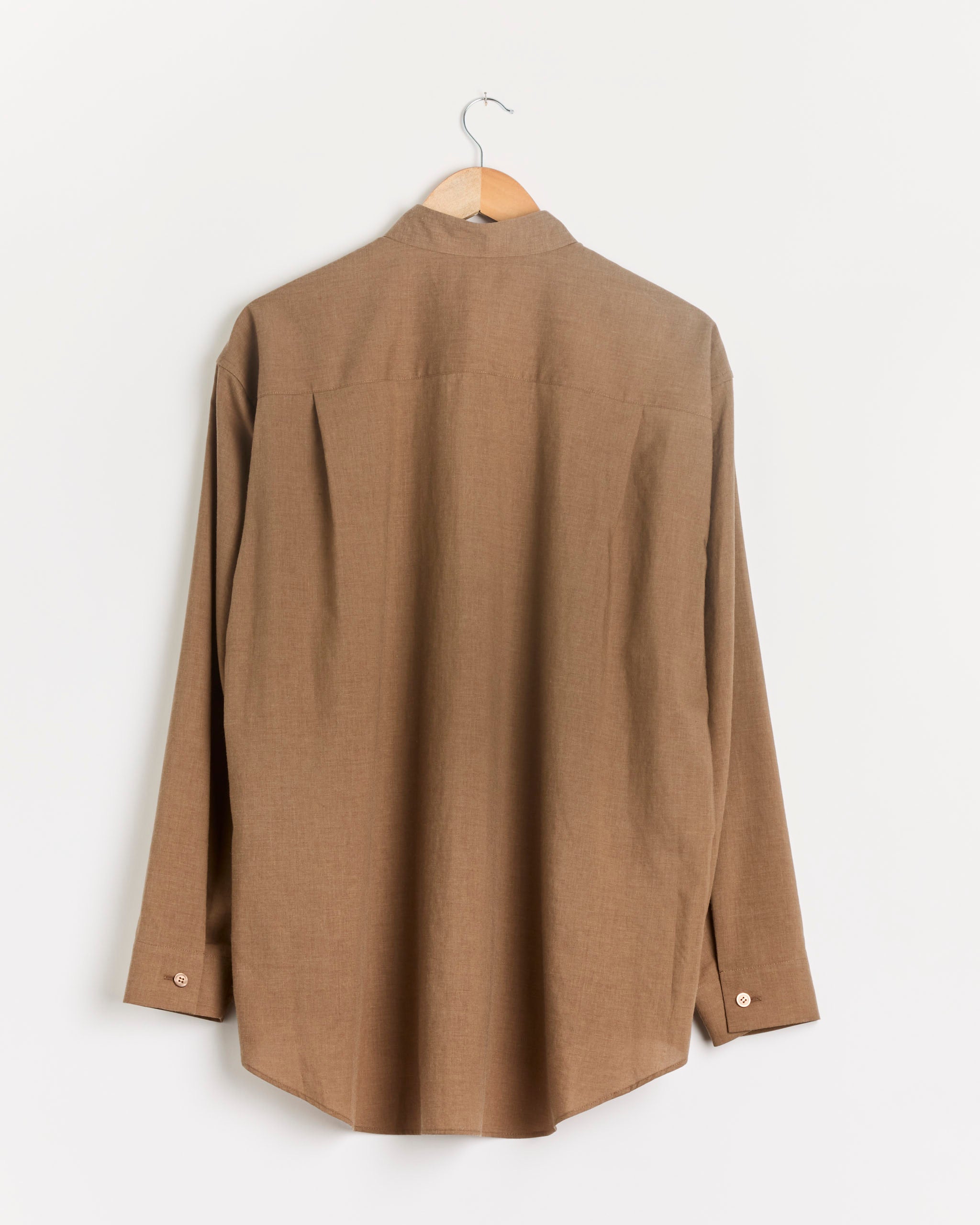 PL Ramie Shirt in Brown - Brown / 3 (289043)