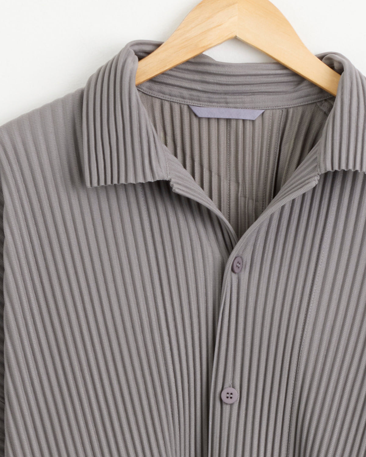 HOMME PLISSE ISSEY MIYAKE JJ101 MC Oct Shirt - Dim Grey / 3 (289063)