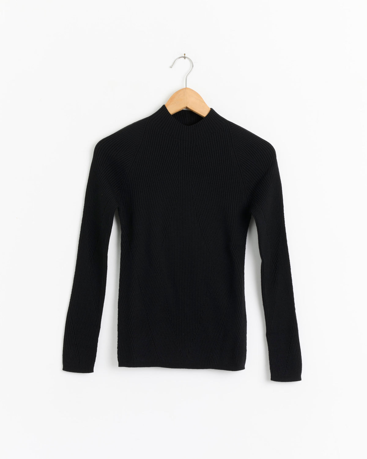 Veilance Conic Wool Mid Layer Turtleneck - Black / XS (289098)