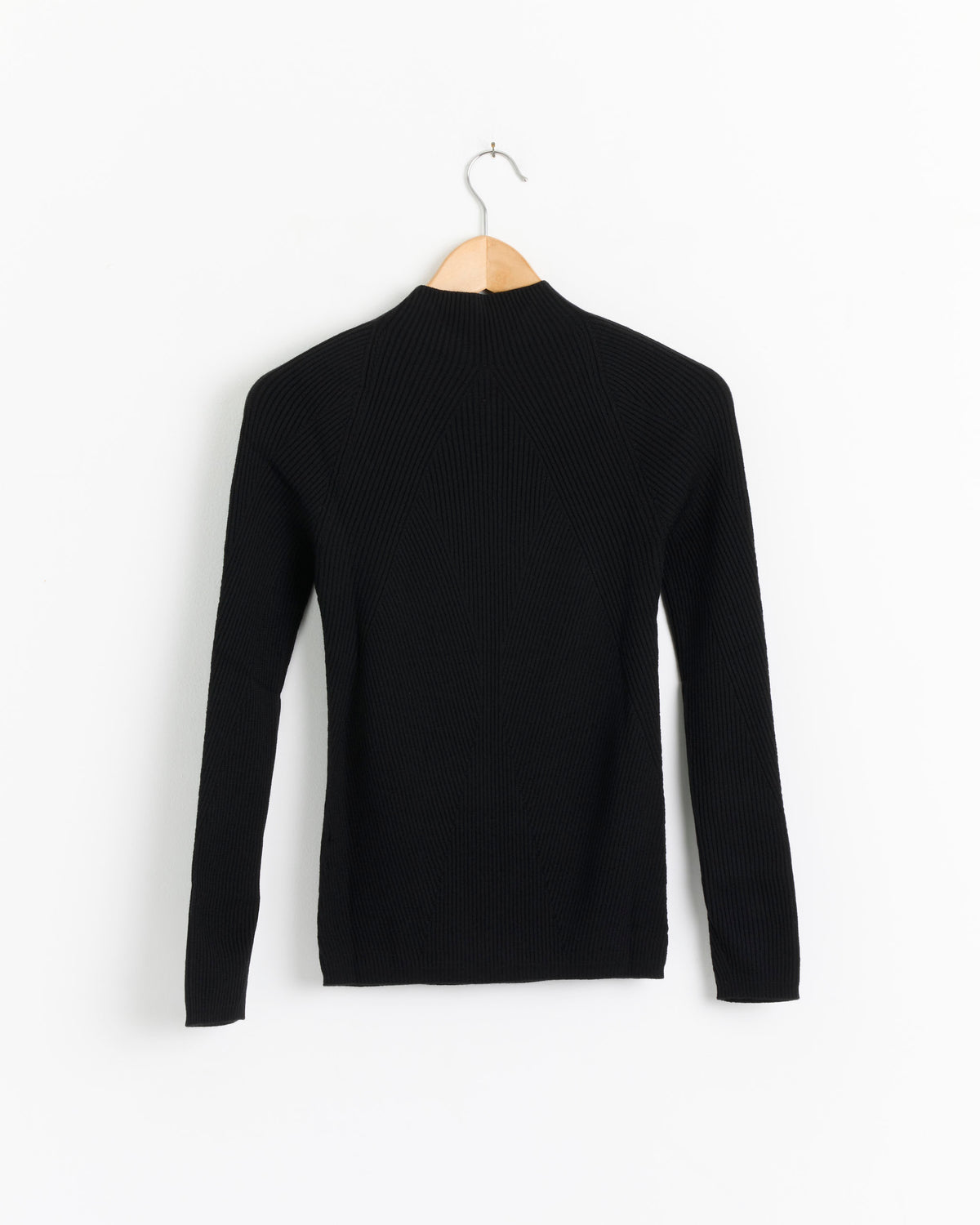 Veilance Conic Wool Mid Layer Turtleneck - Black / XS (289098)