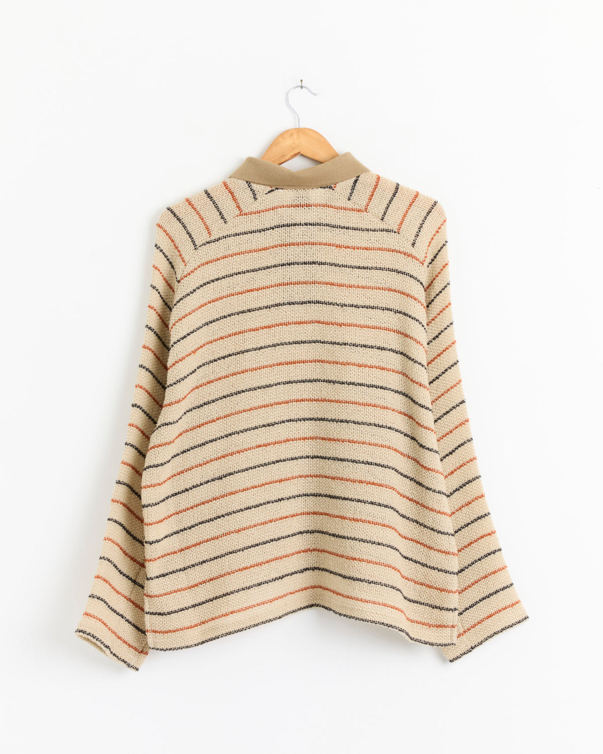 Cut Border Skipper Shirt in Beige - Beige / 2 (289144)