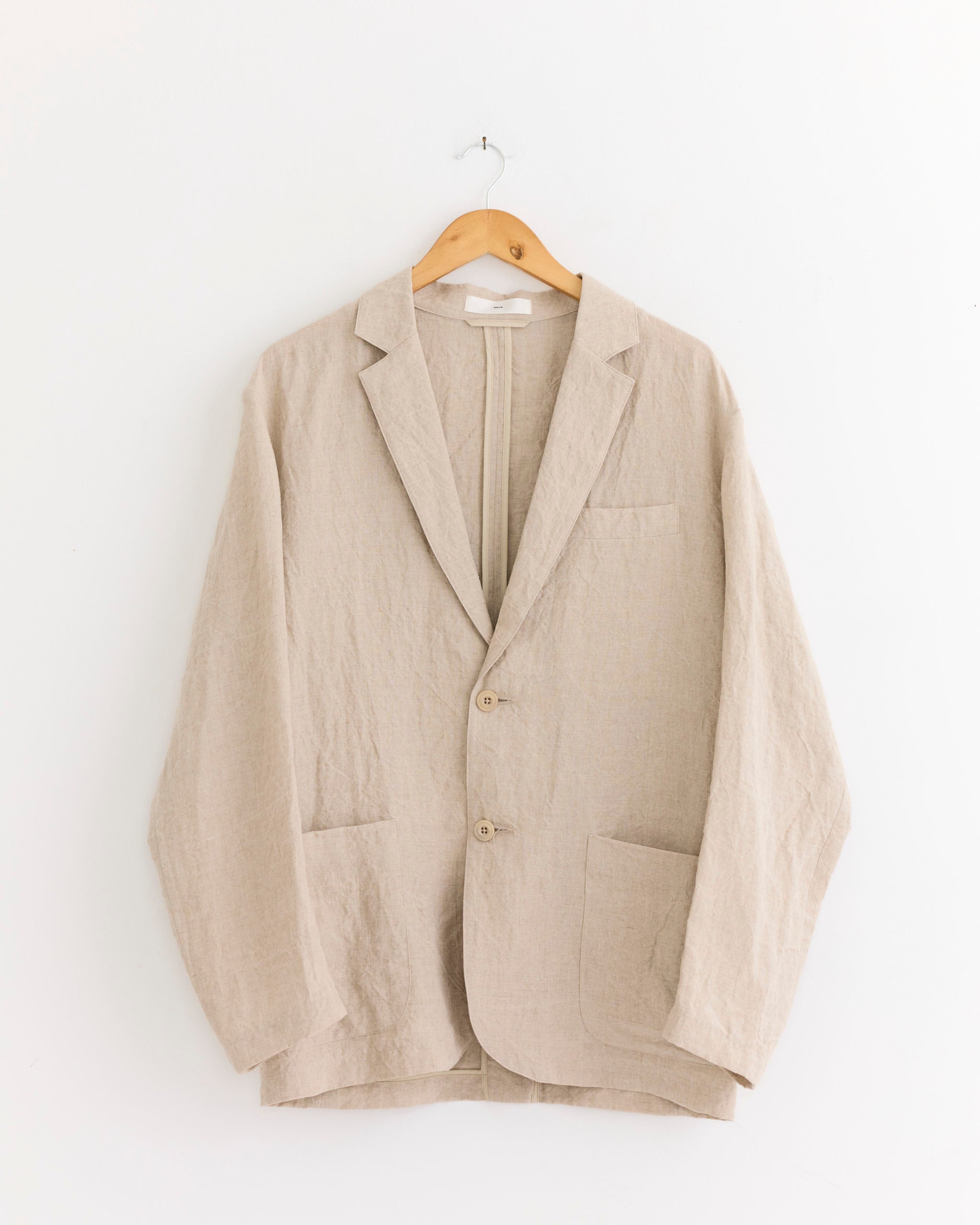 Kasuri Shirt in Beige