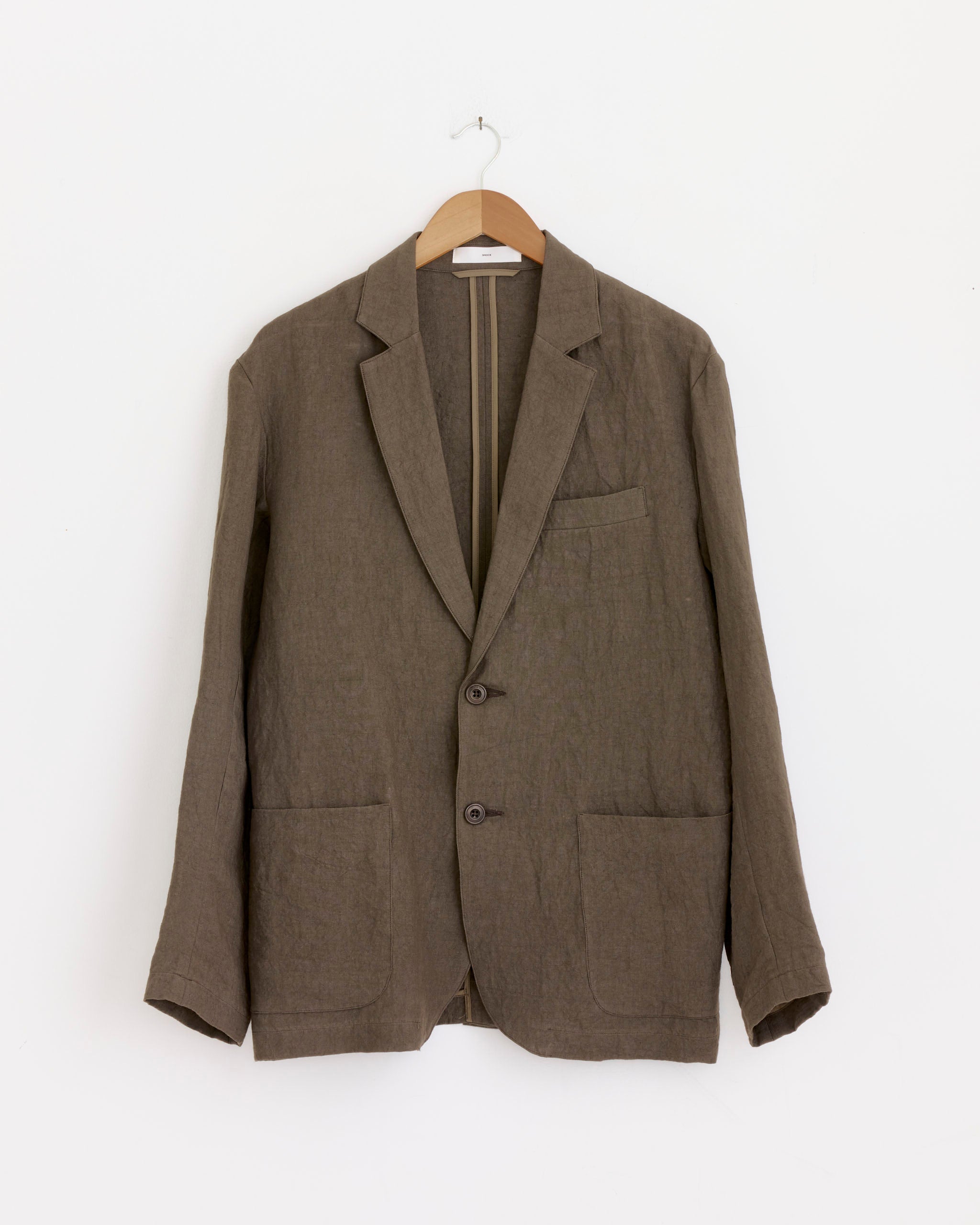26SS COMOLI シルクコットン BDUジャケット BROWN 2 Silk Cotton B.D.U. Jacket in Brown