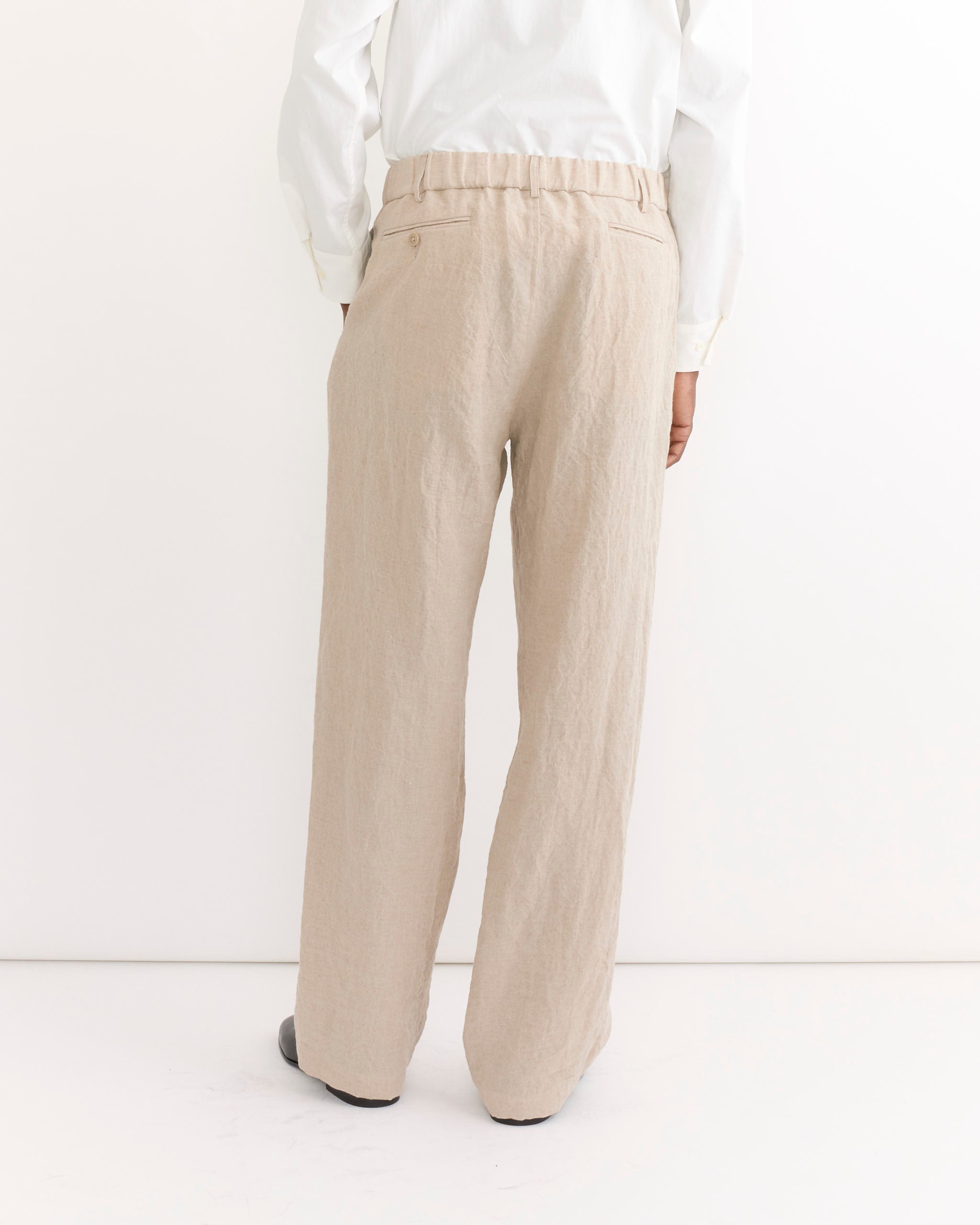 SMOCK West Coast Pant, Sun Dried Linen Ivory - Sun Dried Linen Ivory / L (289217)