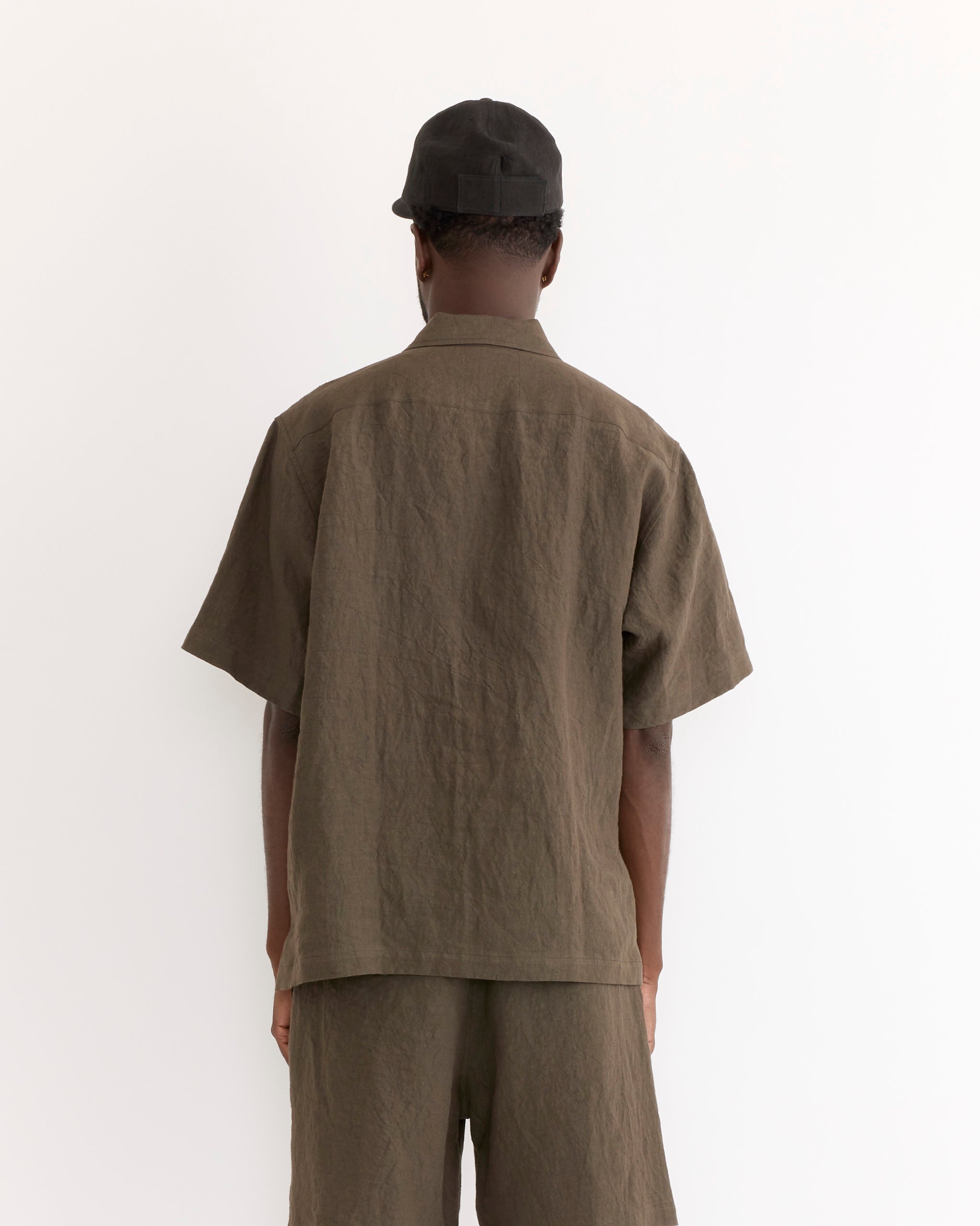 SMOCK Cardiff Shirt, Sun Dried Linen Tobacco - Sun Dried Linen Tobacco / L (289243)