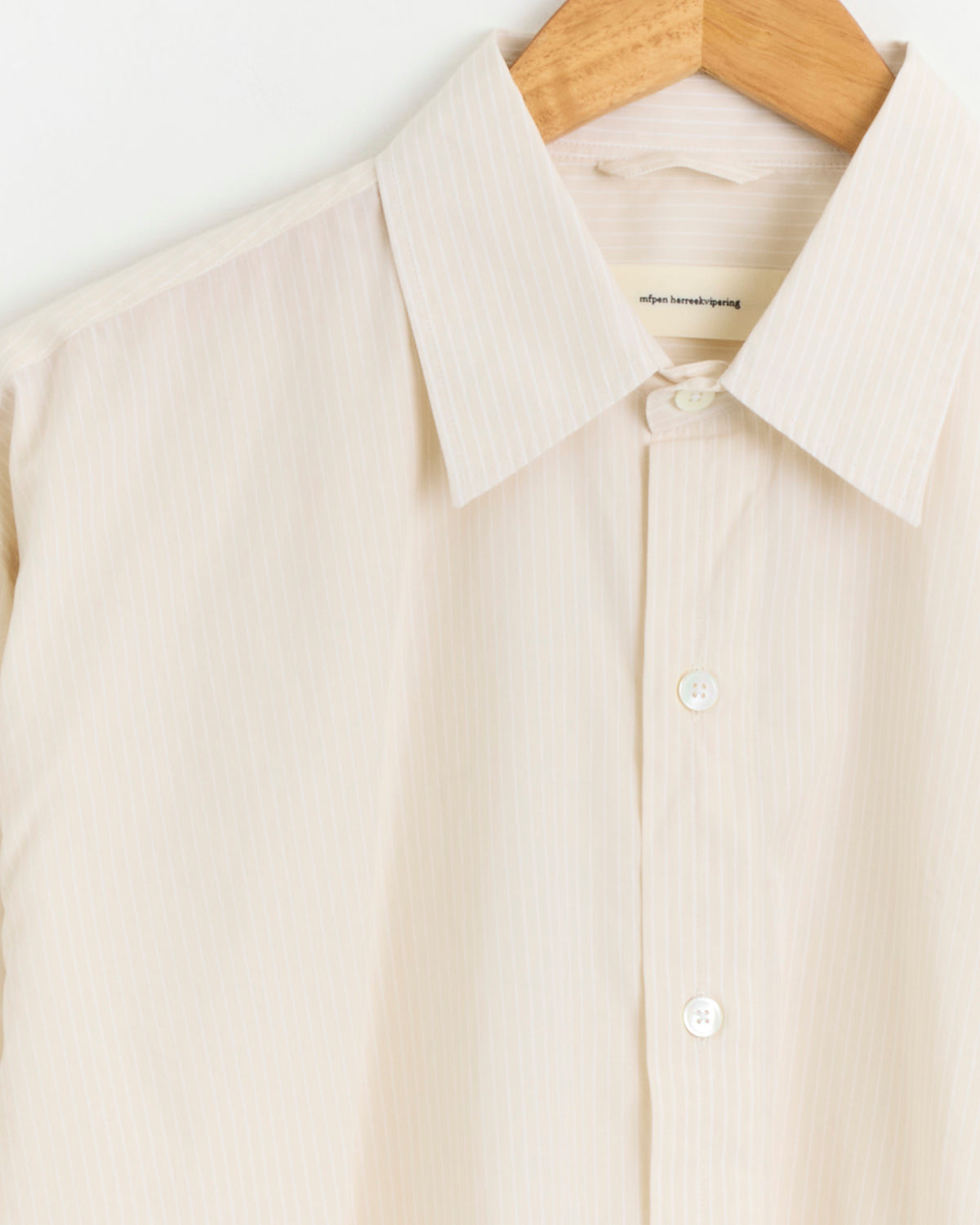 mfpen Exact Shirt - Pale Office Stripe / S (289364)