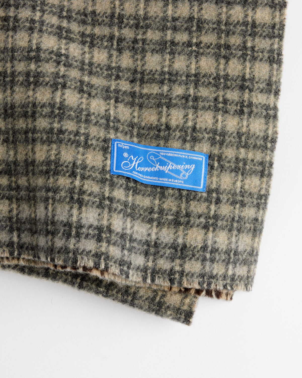 mfpen Facade Scarf - Double Faced Vintage Check - OS - Default Title (289369)