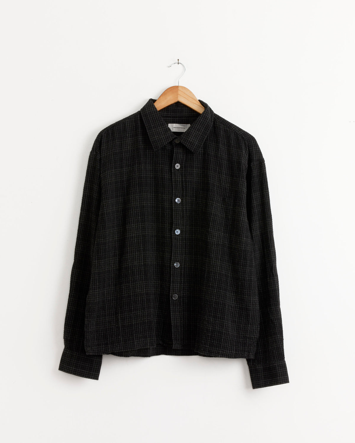mfpen Priority Shirt - Overdyed Black Check / S (289394)