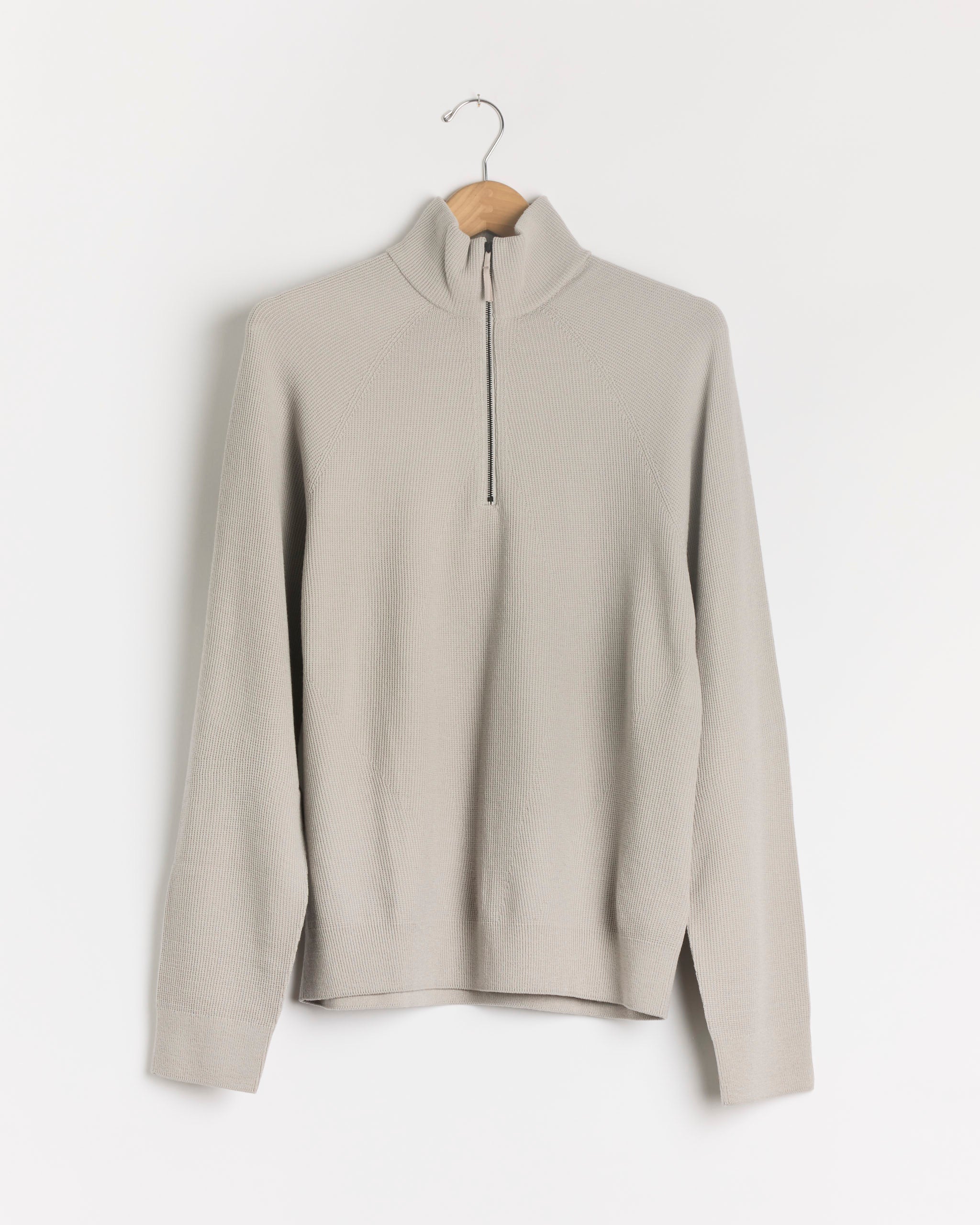 Veilance Conic Wool Half Zip Sweater, Silkstone - Silkstone / M (289470)