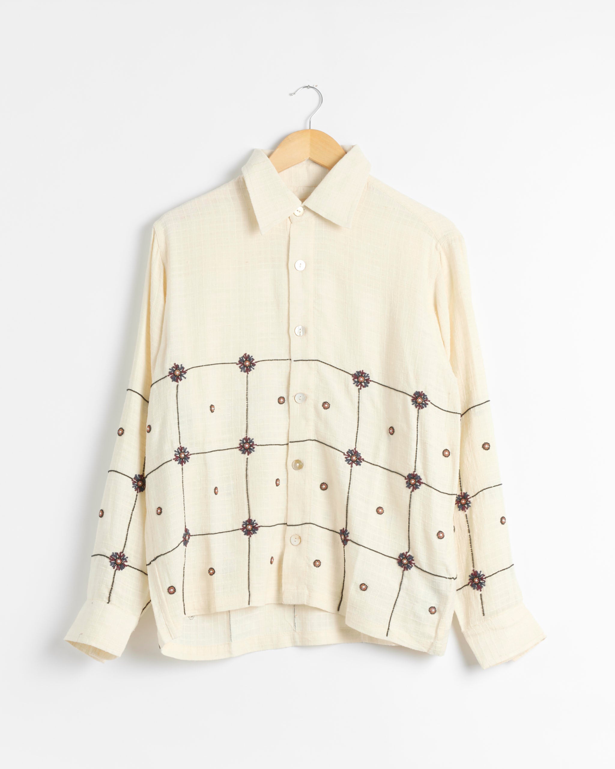 Kartik Research Hand Embroidered Shirt - Multi / S (289522)