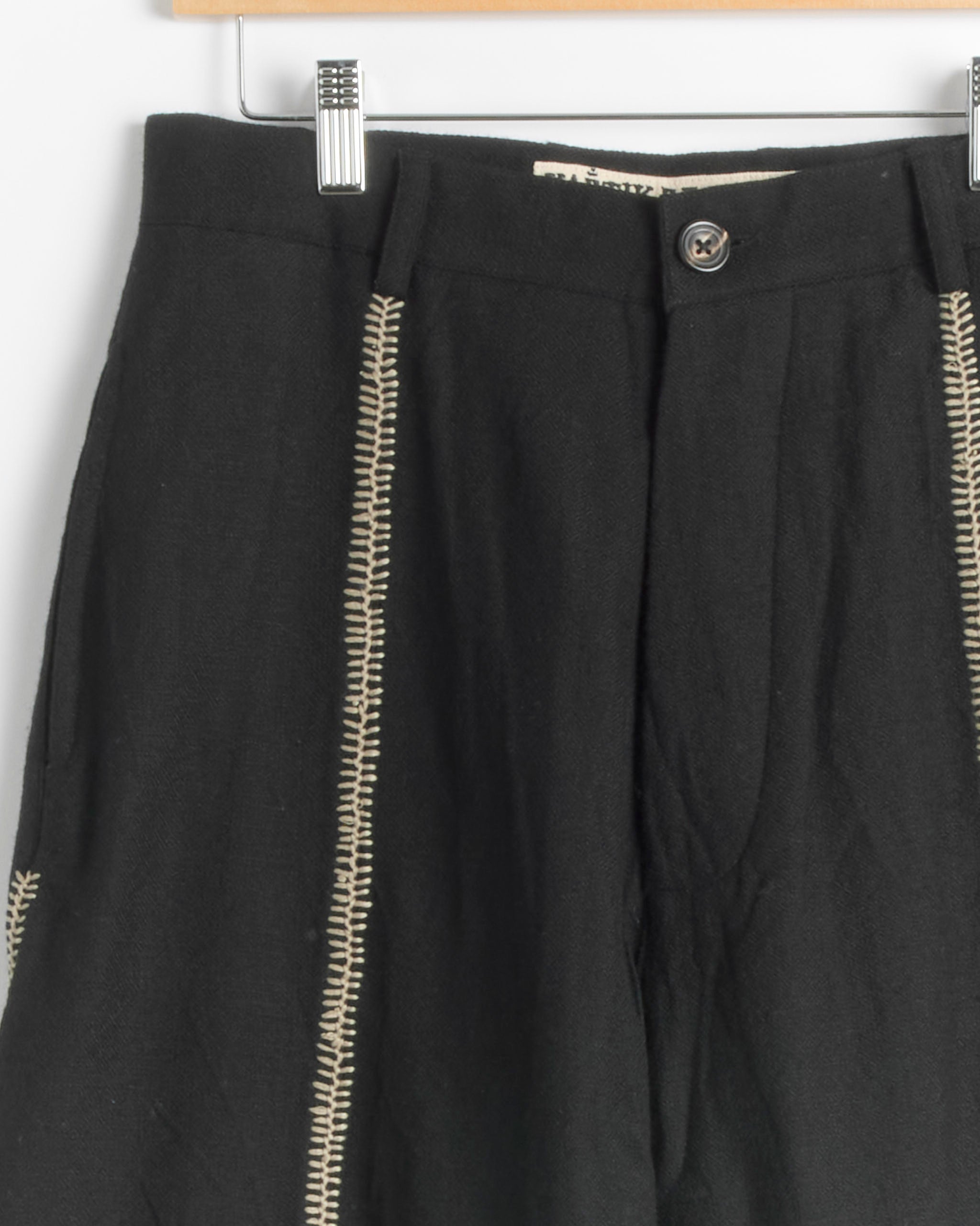 Kartik Research Emb Sultan Pant - Black/Brown / 30 (289542)