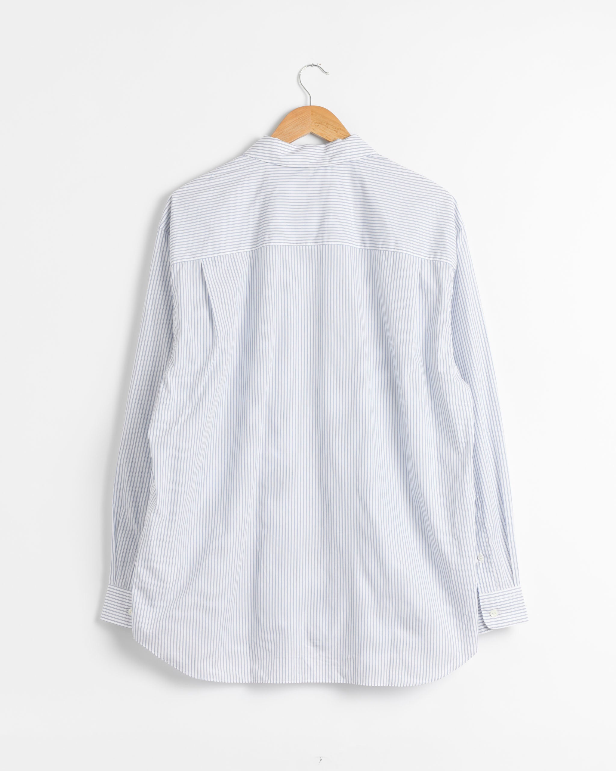 Comme Des Garçons Homme B010 Shirt - White/Navy / M (289648)