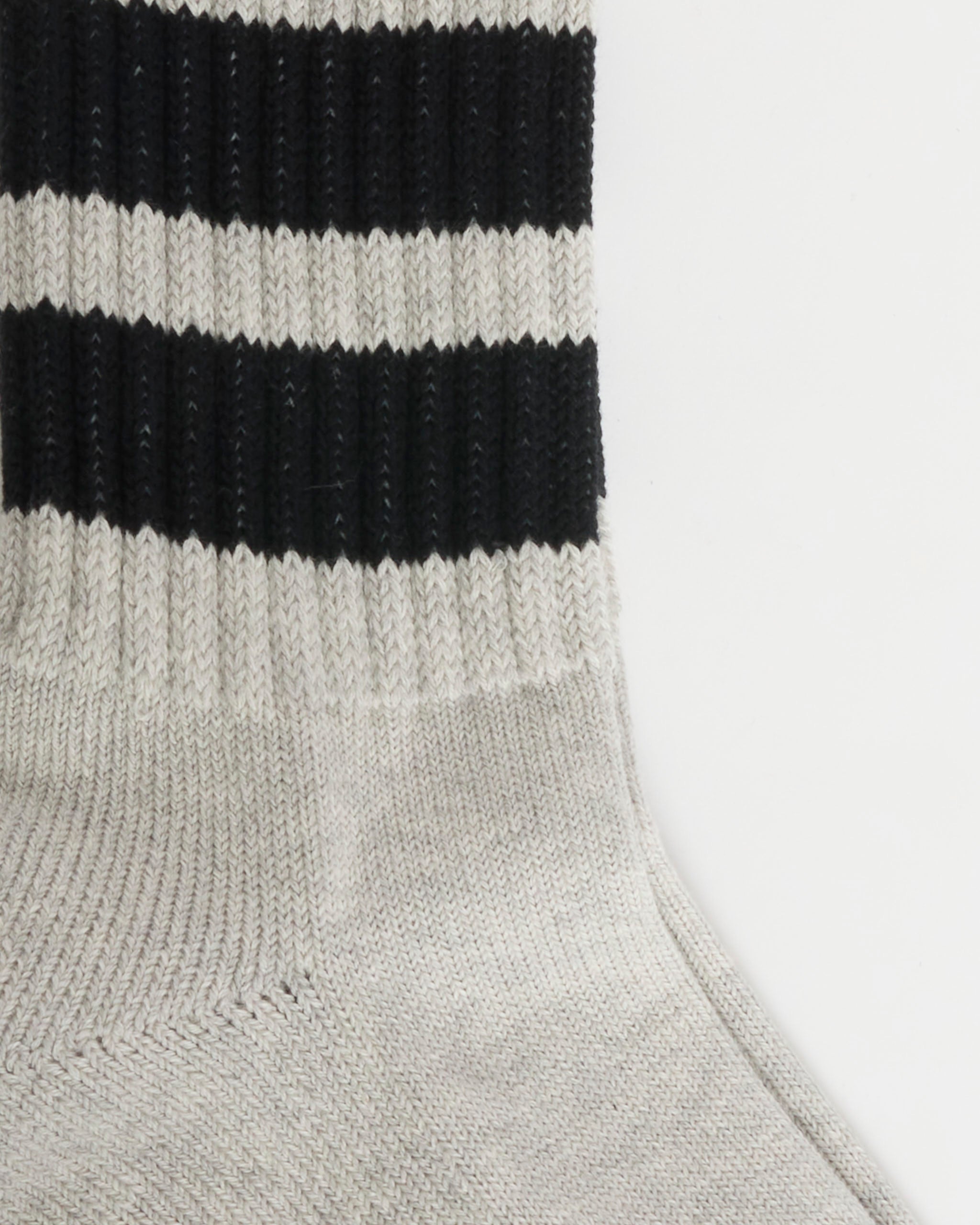 Comme Des Garçons Homme K501 Socks - Heather Grey/Black - OS - Default Title (289659)