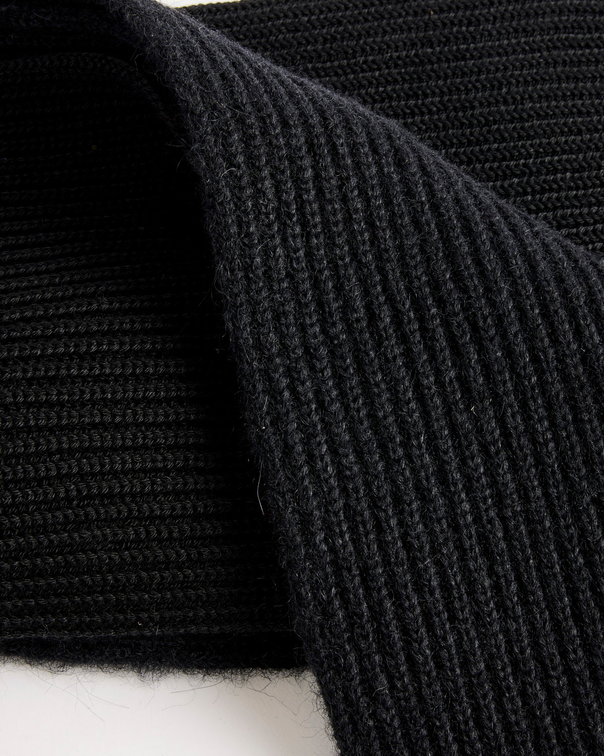 Comme Des Garçons Homme N004 Muffler, Black - Black / OS (289664)