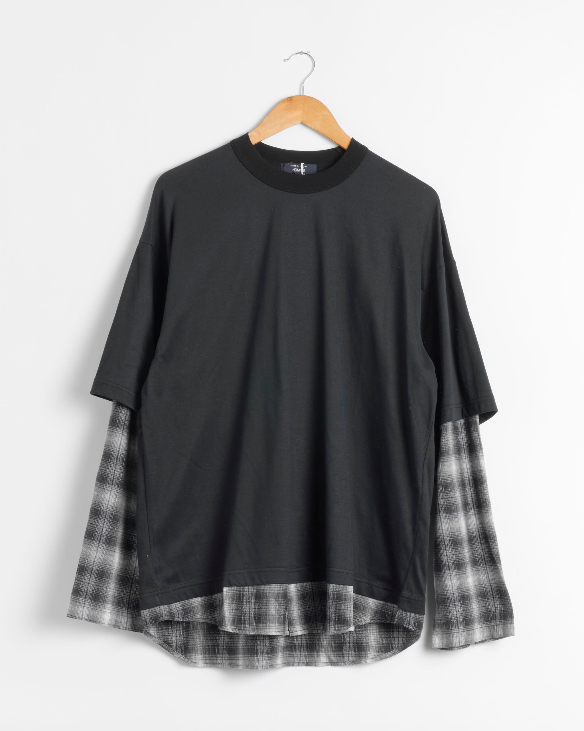 Comme Des Garçons Homme T006 T-Shirt - Black/Grey/White / M (289681)