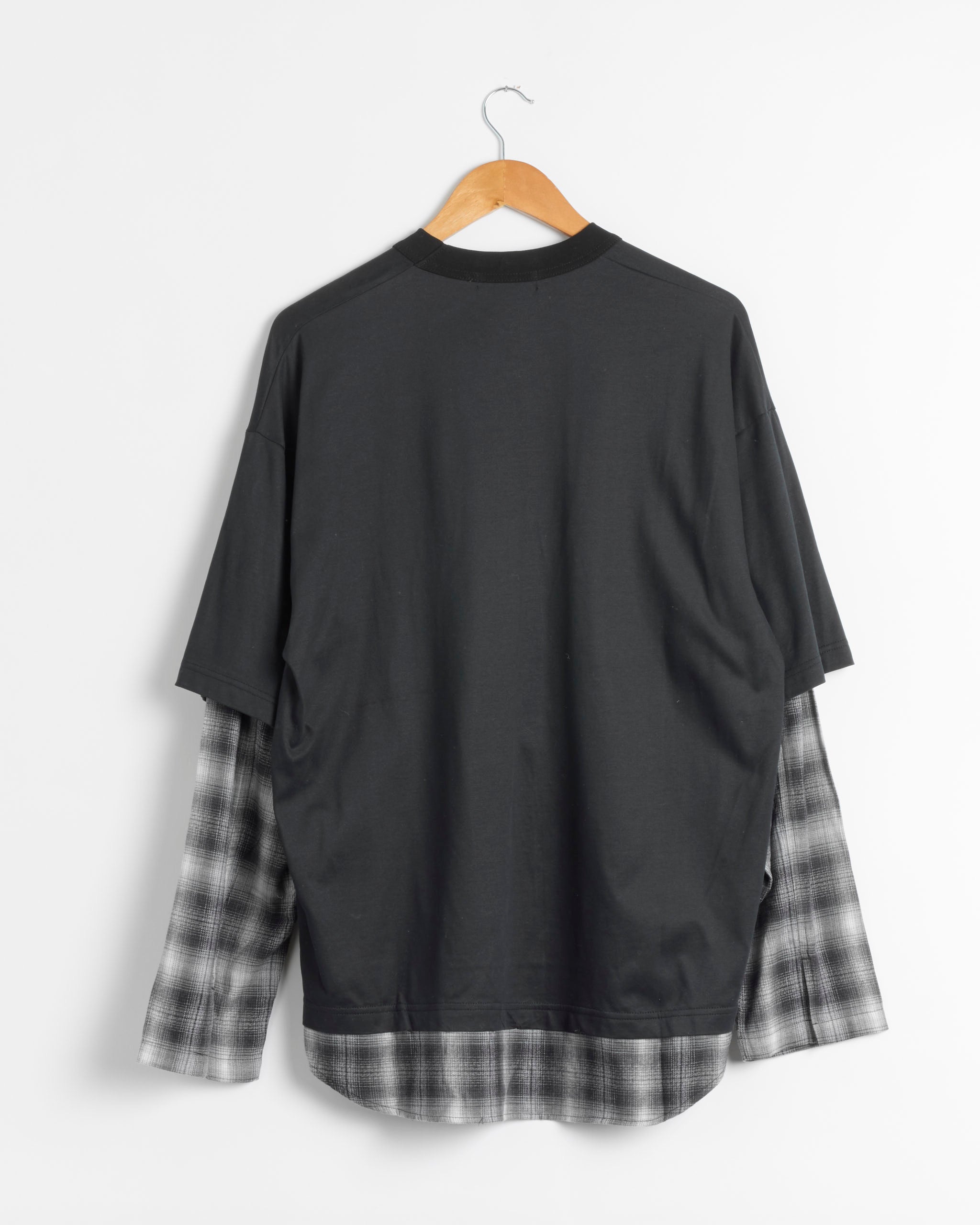 Comme Des Garçons Homme T006 T-Shirt - Black/Grey/White / M (289681)