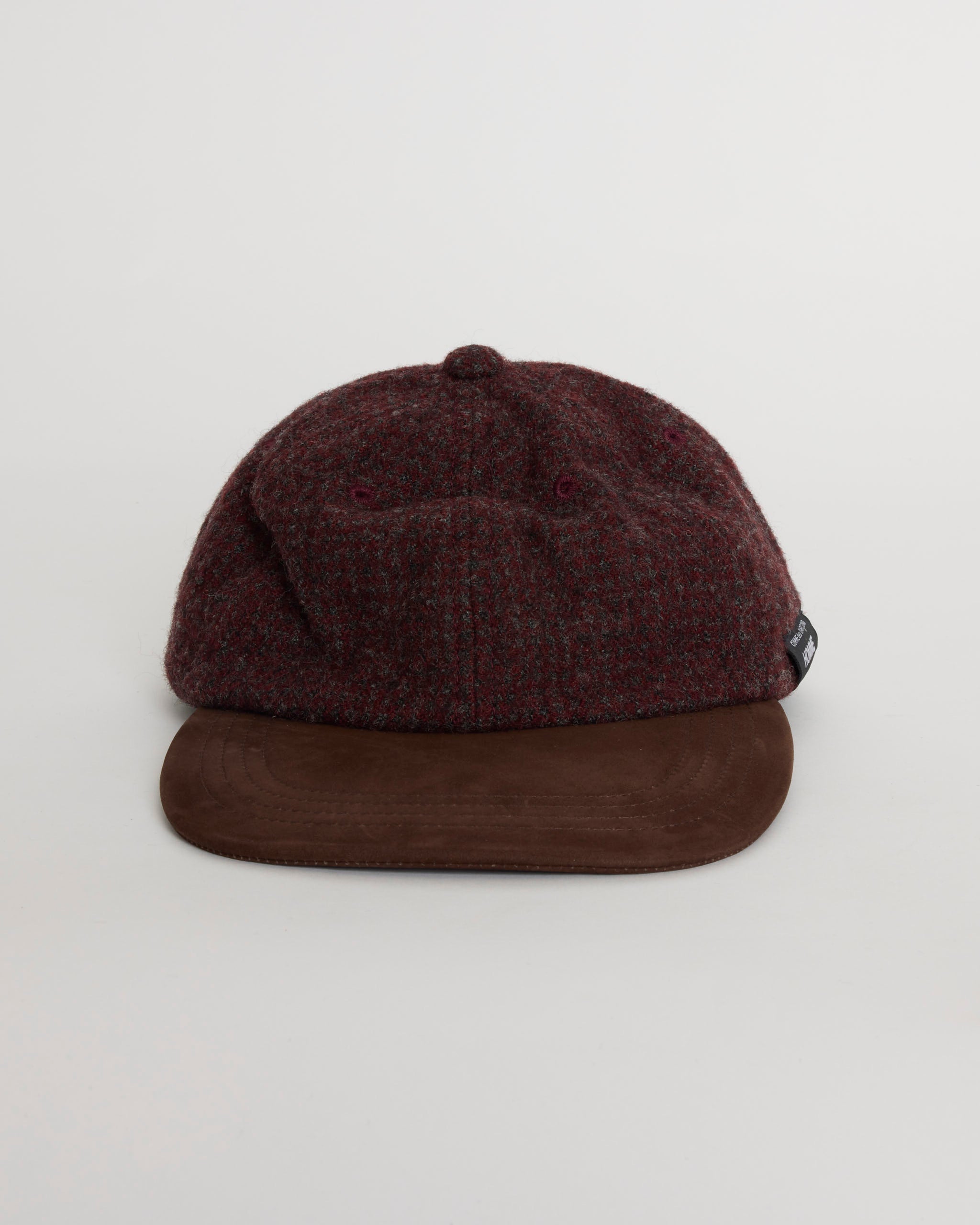 Comme Des Garçons Homme K601 Cap, Burgundy/Brown - Burgundy/Brown / OS (289694)