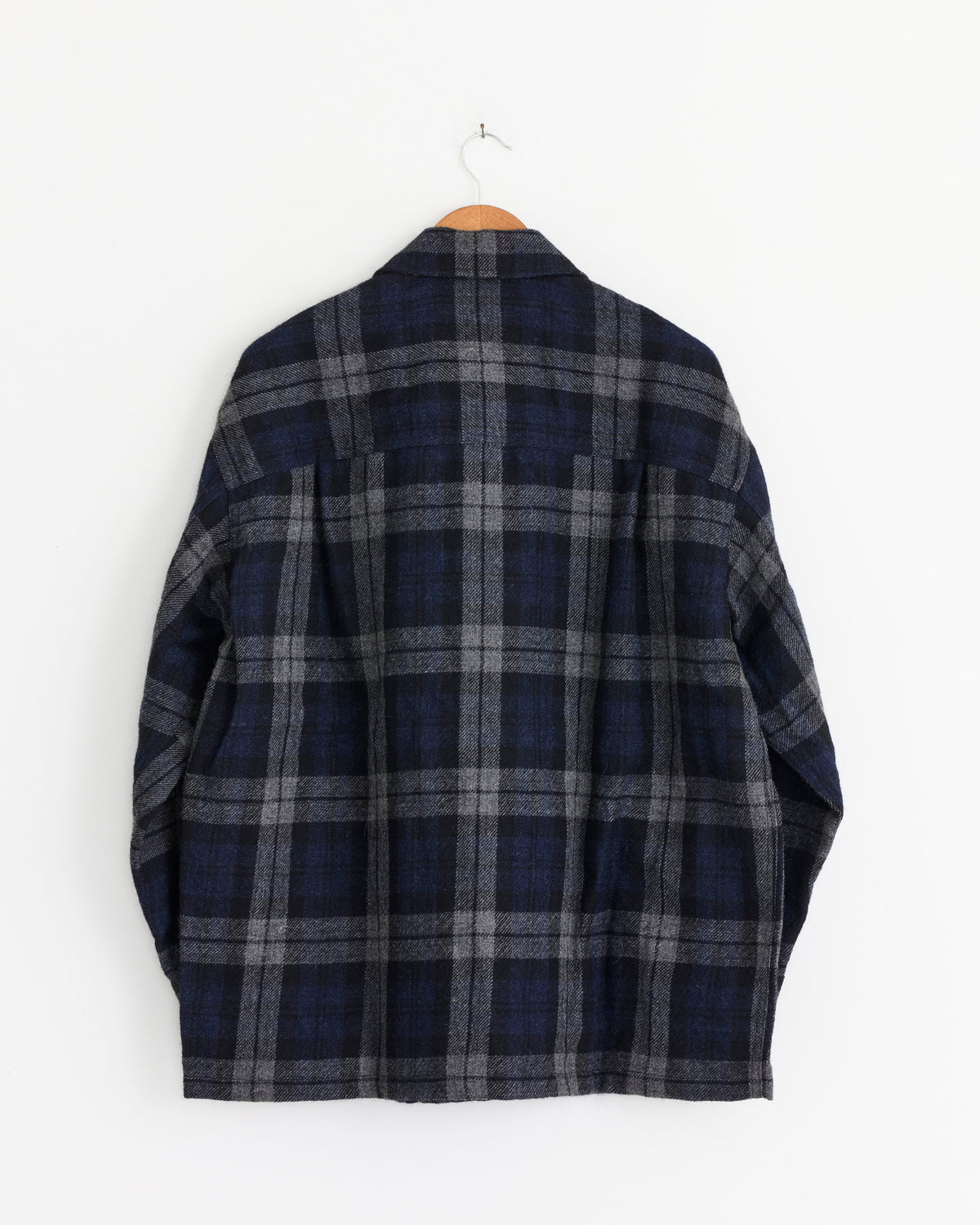 Comme Des Garçons Homme B029 Shirt - Navy/Grey/Black / S (289704)