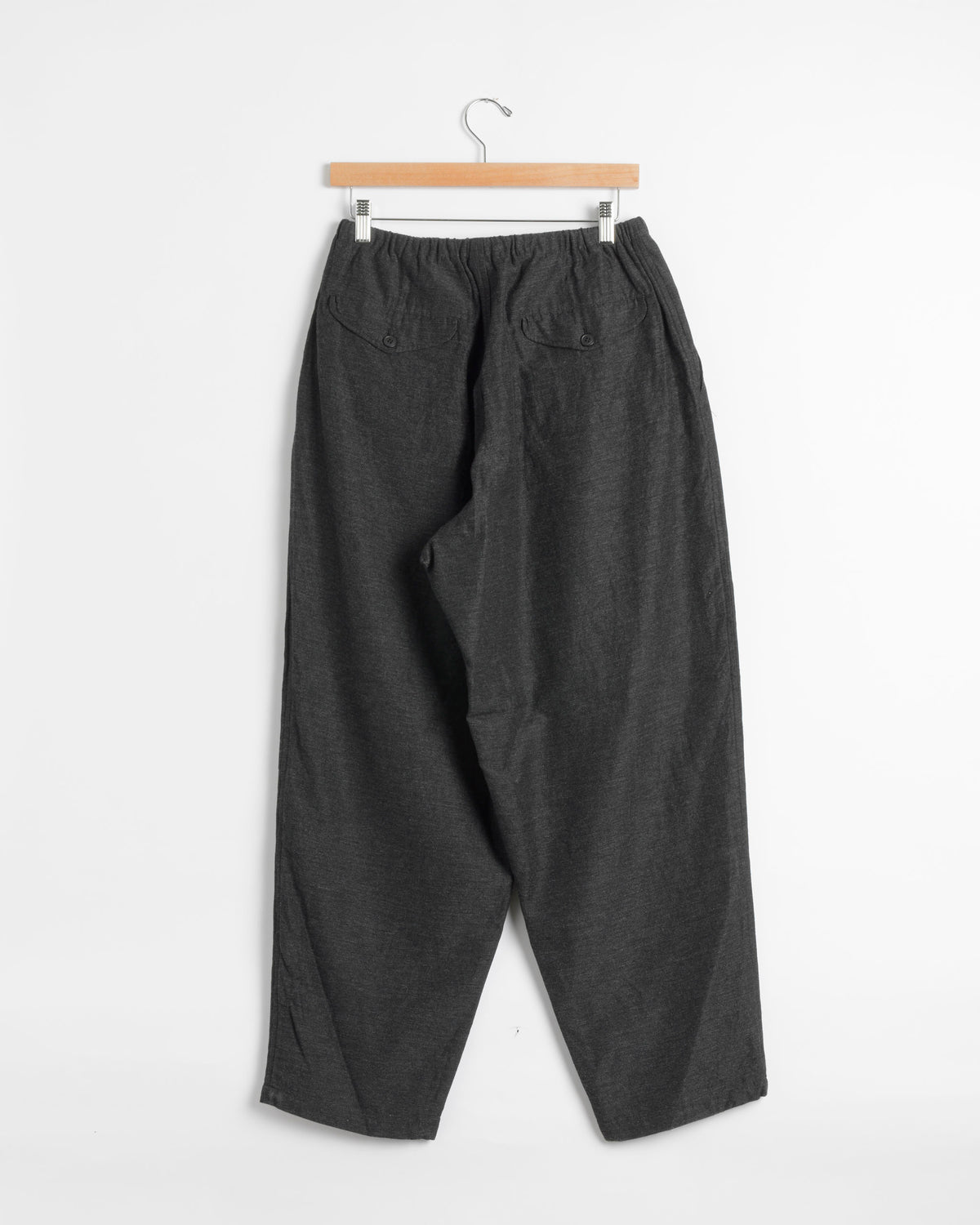 Comoli Cashmere Silk Tapered Pant - Charcoal / 1 (289721)