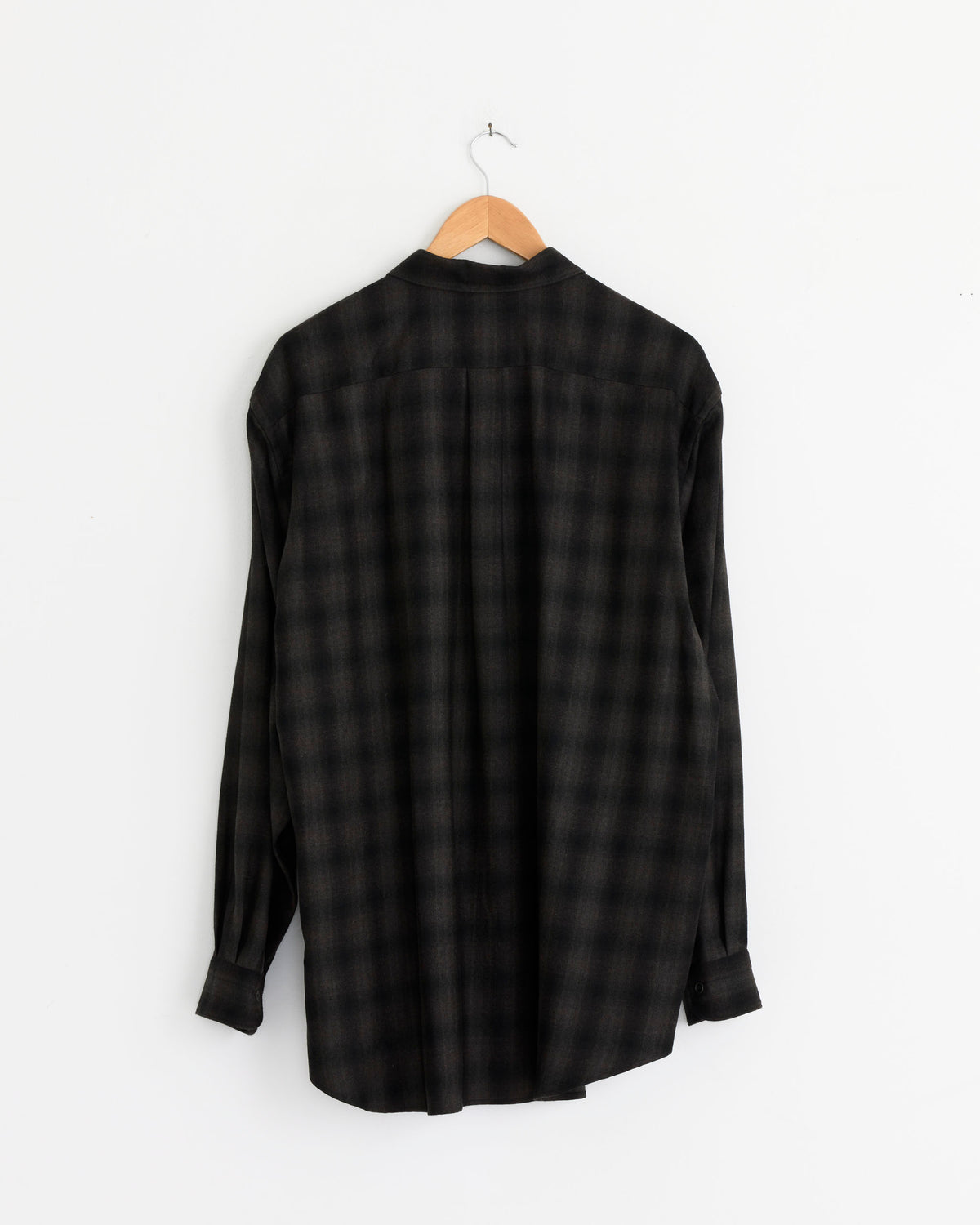 Comoli Wool Shirt - Check / 3 (289742)