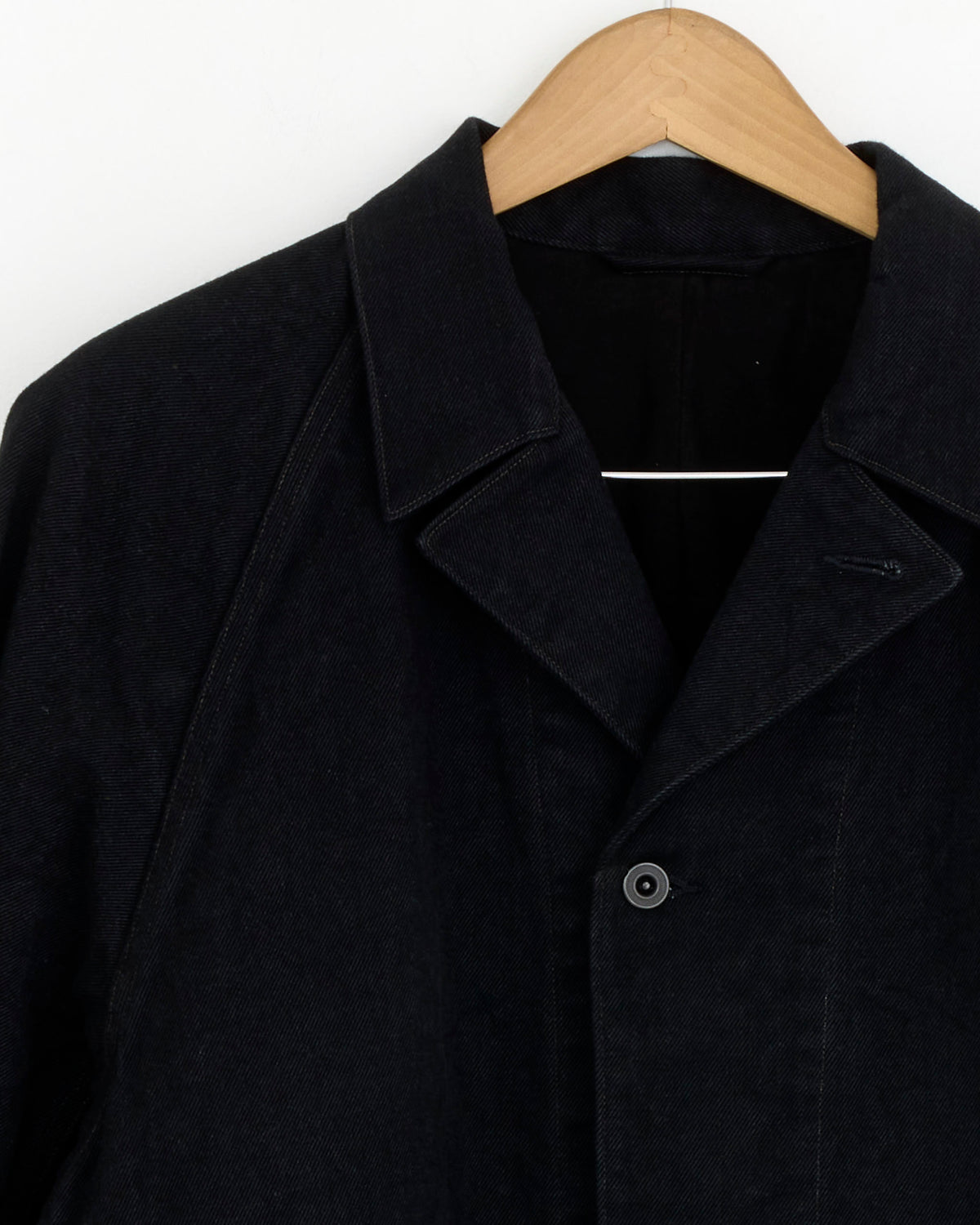 Comoli Denim Work Jacket - Black / 3 (289766)