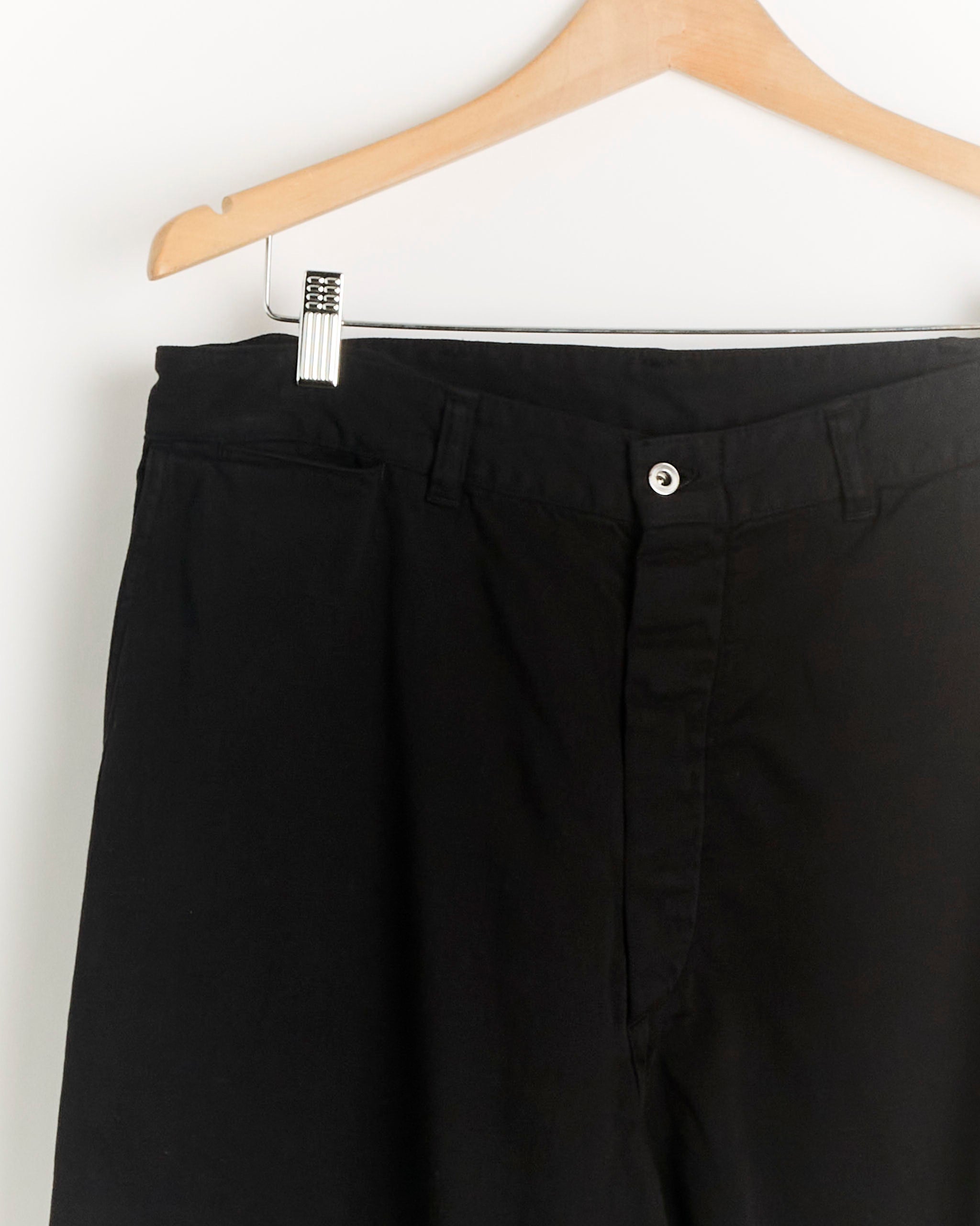 A.PRESSE Vintage P-58 Utility Pant - Black / 3 (289881)