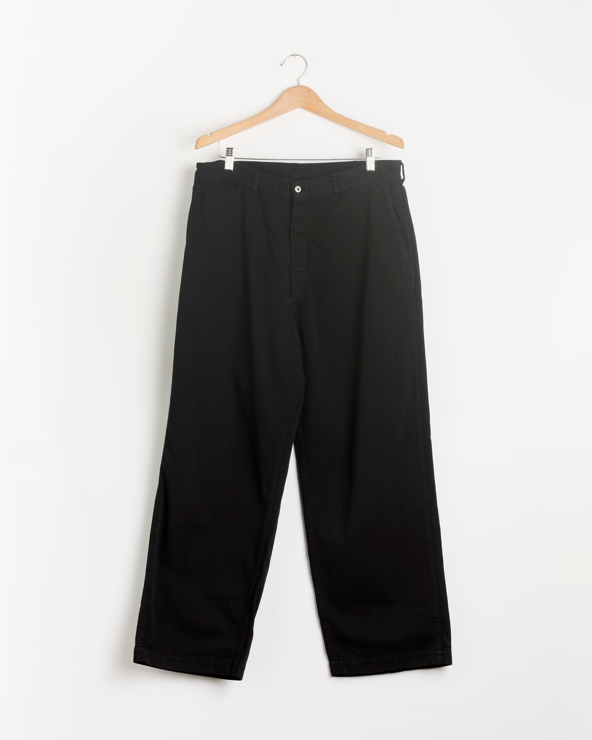 A.PRESSE Vintage P-58 Utility Pant - Black / 3 (289881)