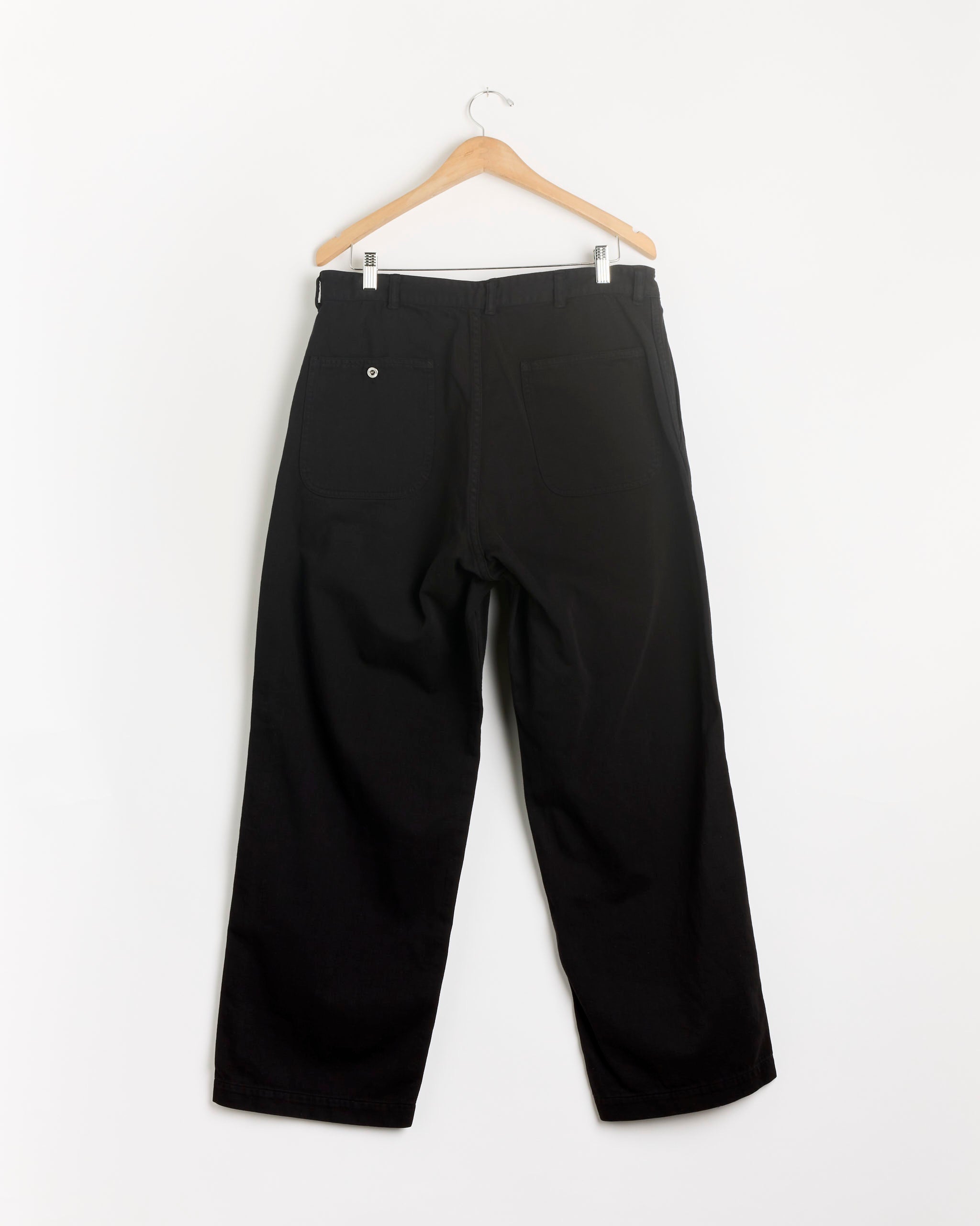 A.PRESSE Vintage P-58 Utility Pant - Black / 3 (289881)