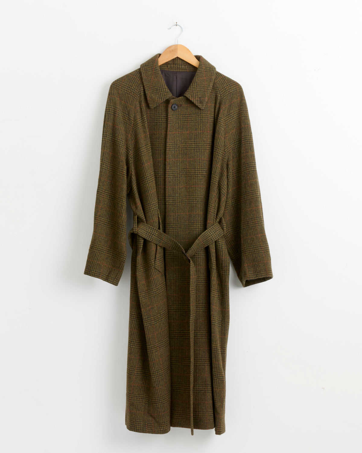 1536 Coat in Taupe Check - Taupe Check / S (289924)