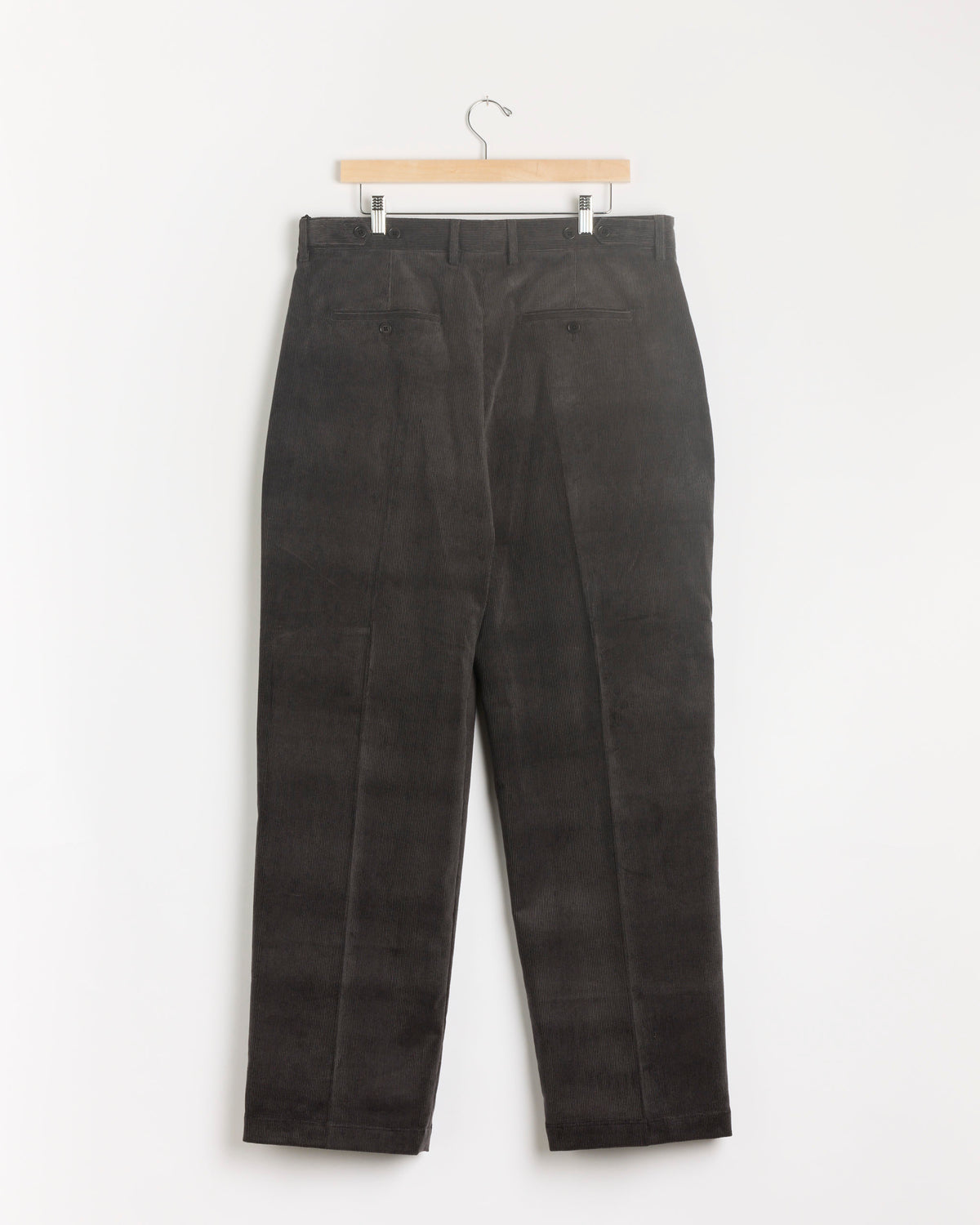 Salon C Lundman Loose Corduroy Trouser - Grey / IT52 (289967)