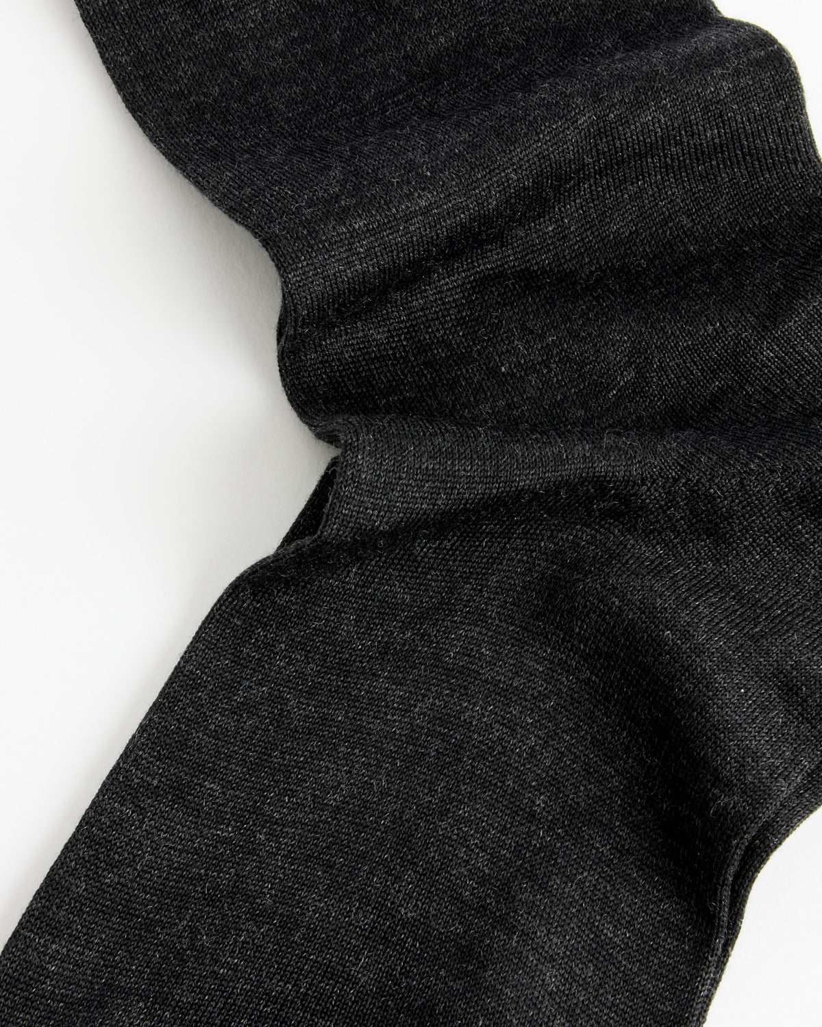 Stoffa Wool Silk Crew Socks, Charcoal - Charcoal / OS (289995)
