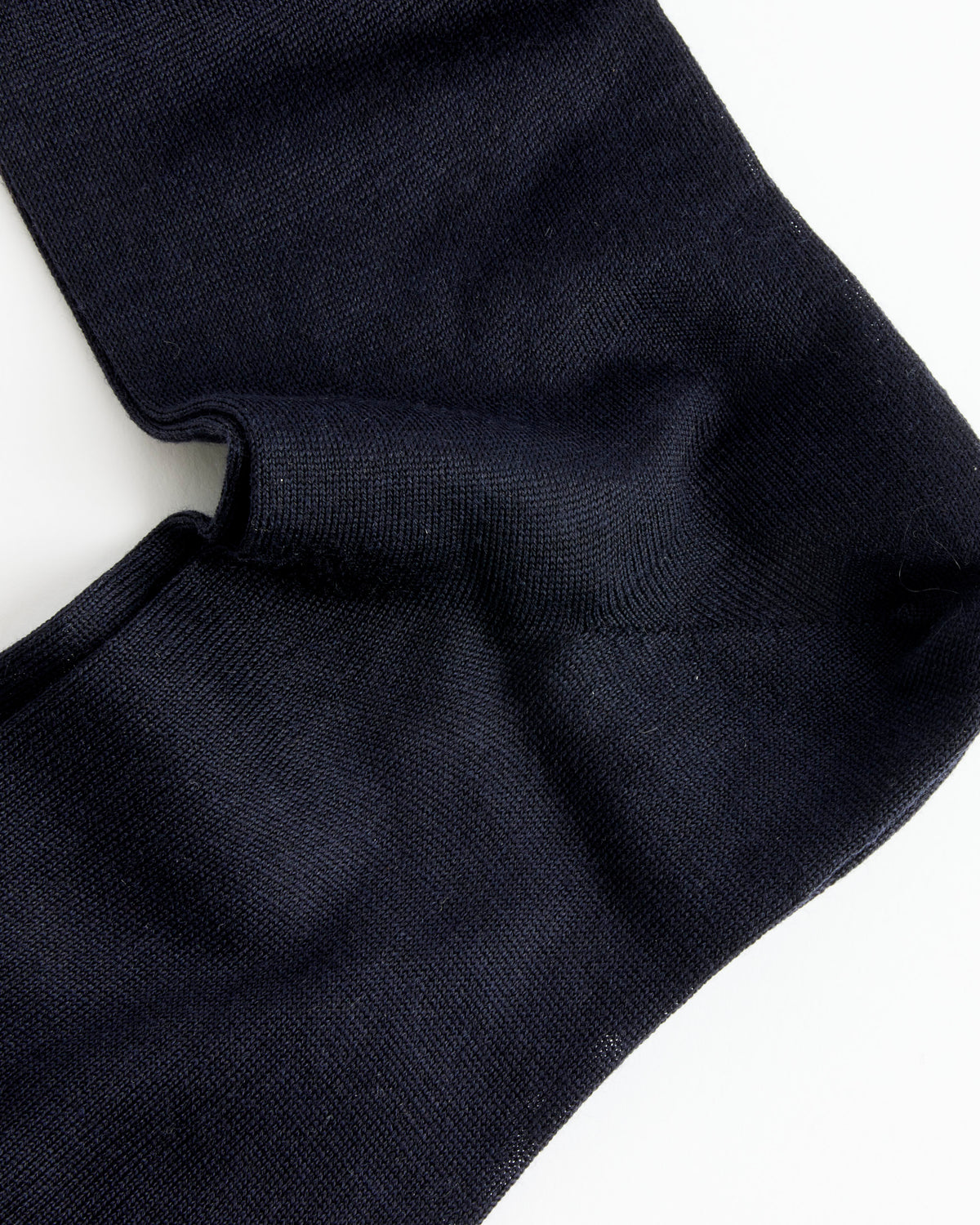 Stoffa Wool Silk Crew Socks, Navy - Navy / OS (289997)